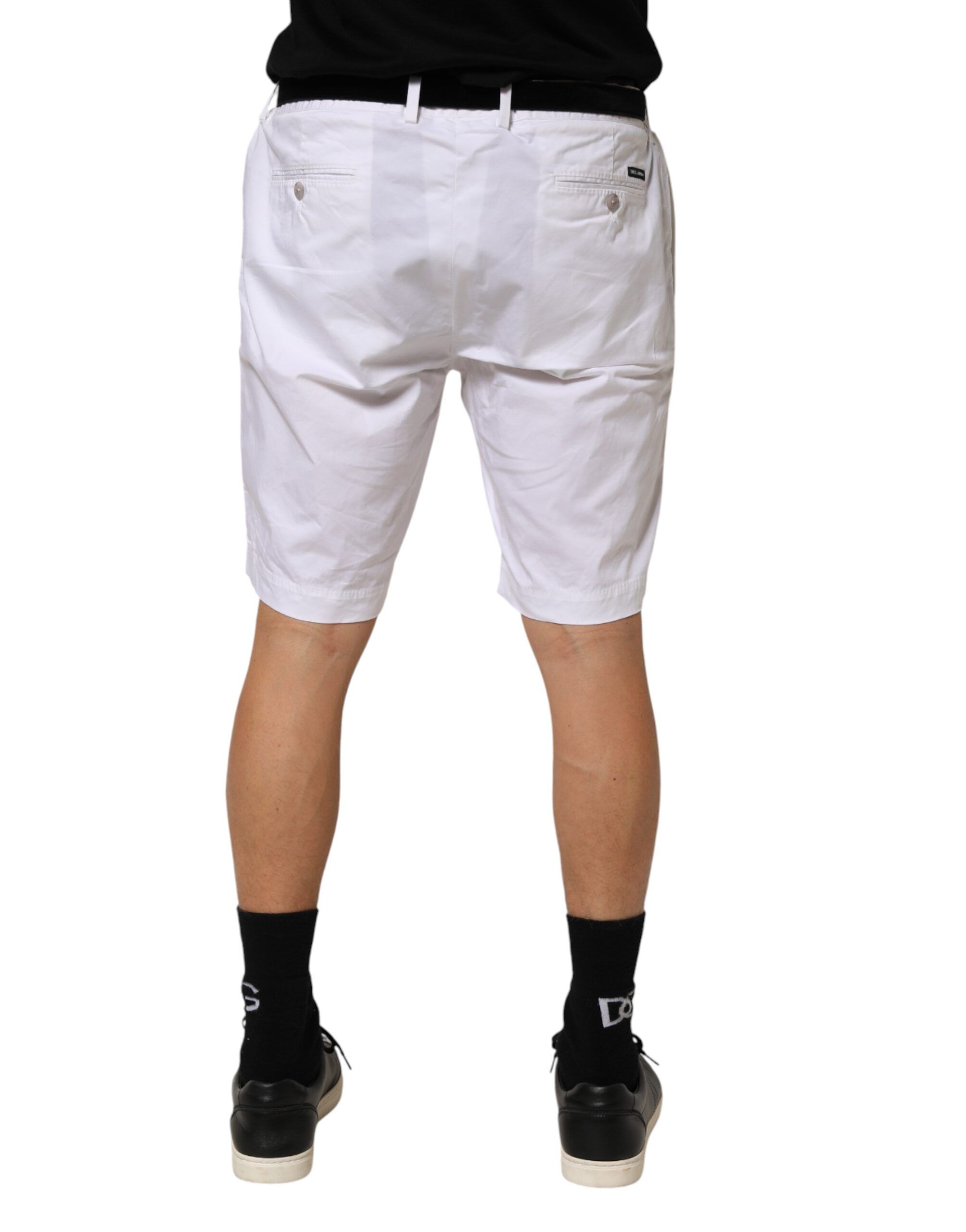 Cotton Stretch Men Bermuda Men's Pants (Pre-Owned) - Dolce & Gabbana - Modalova