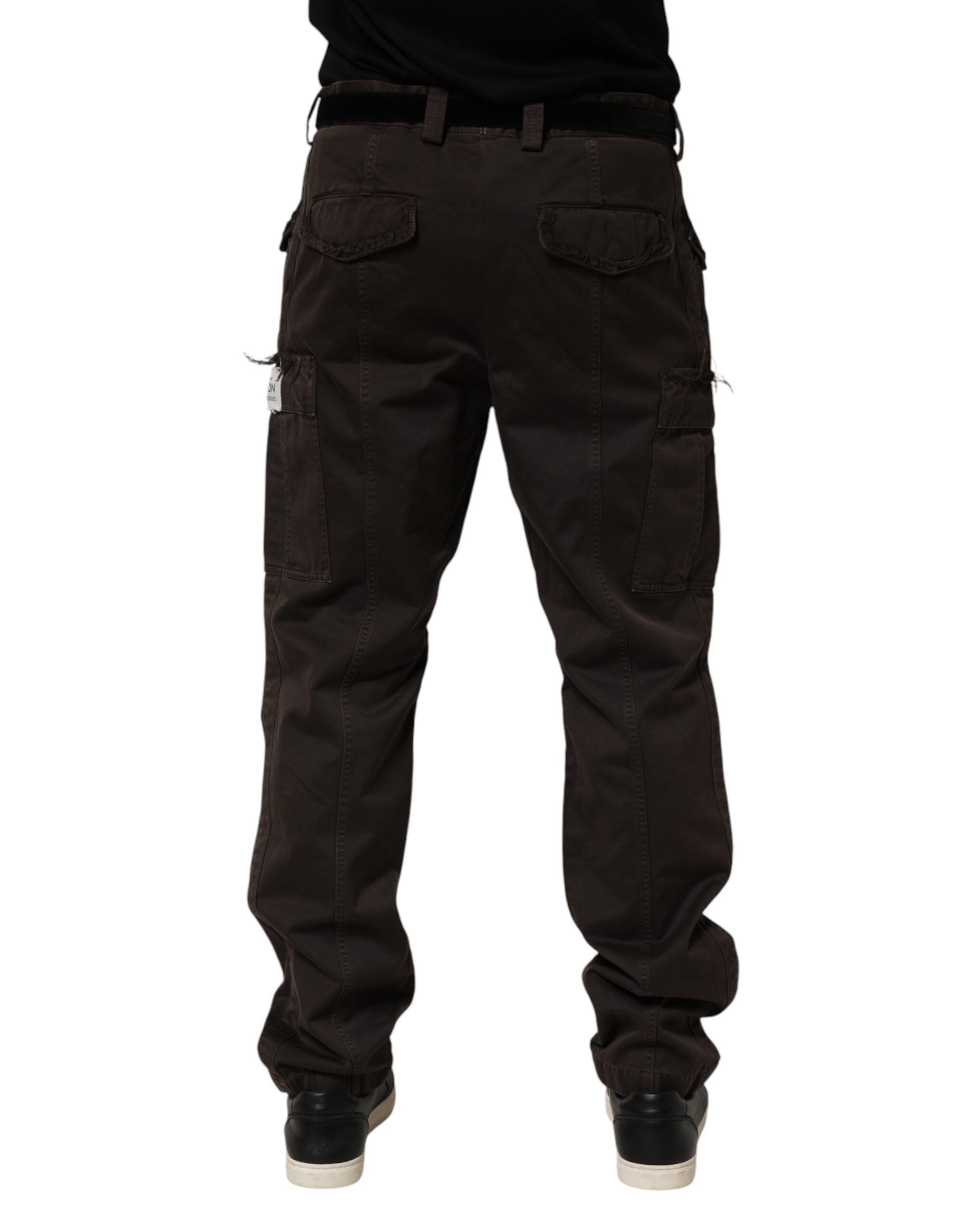 Re- Edition Cotton Men Cargo Men's Pants - Dolce & Gabbana - Modalova