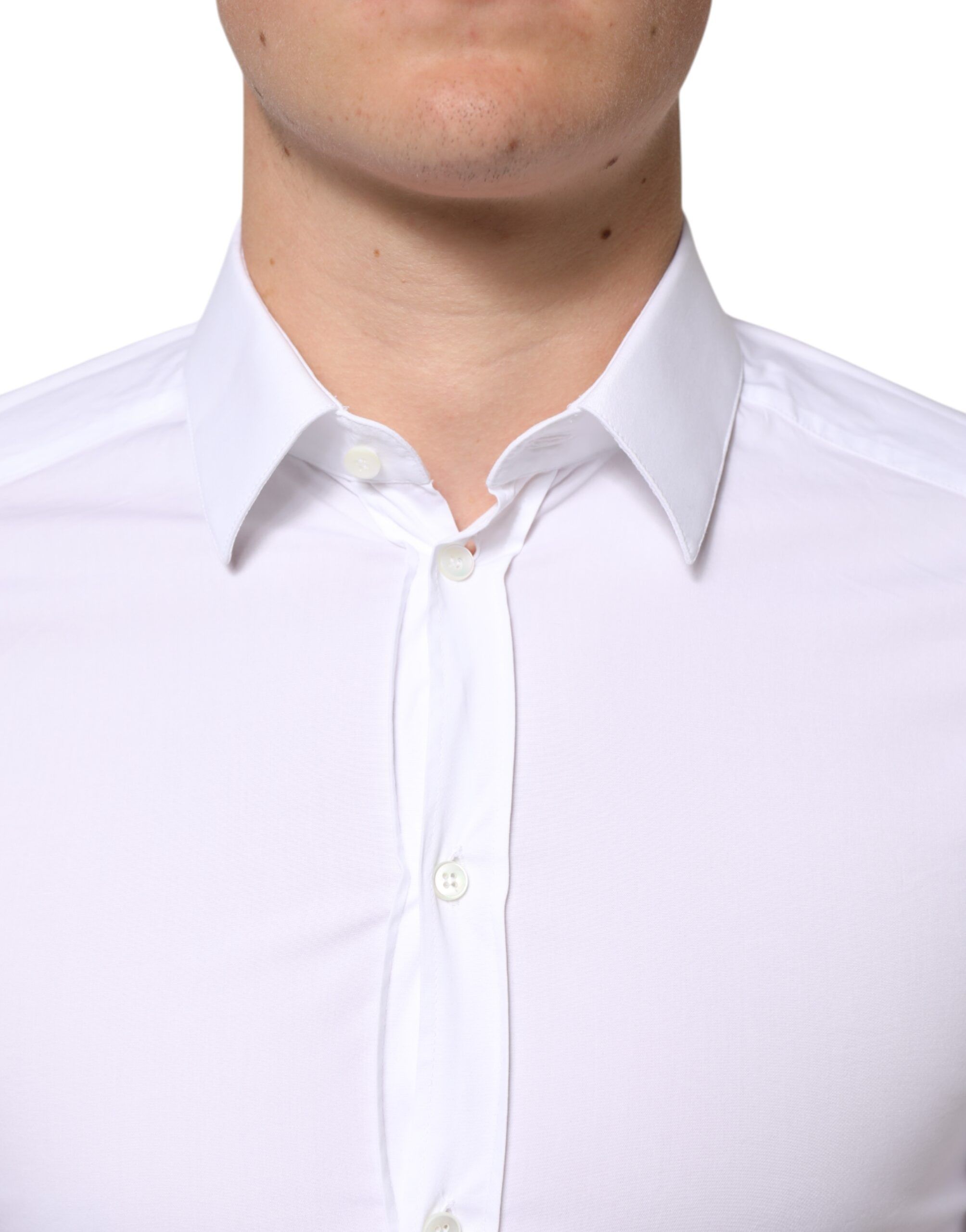 Cotton GOLD Formal Men Dress Men's Shirt (Pre-Owned) - Dolce & Gabbana - Modalova