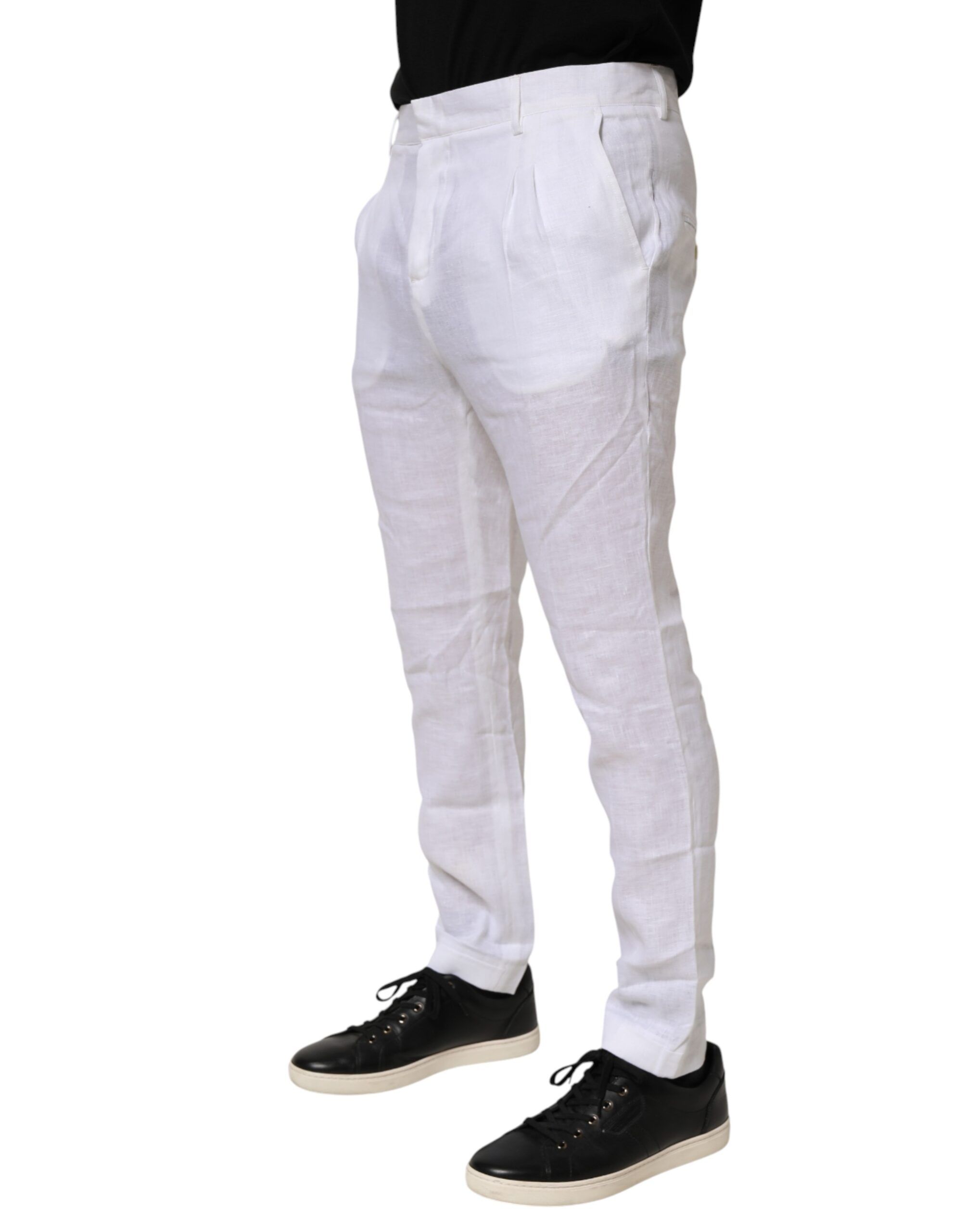 Linen Formal Dress Trouser Men's Pants (Pre-Owned) - Daniele Alessandrini - Modalova
