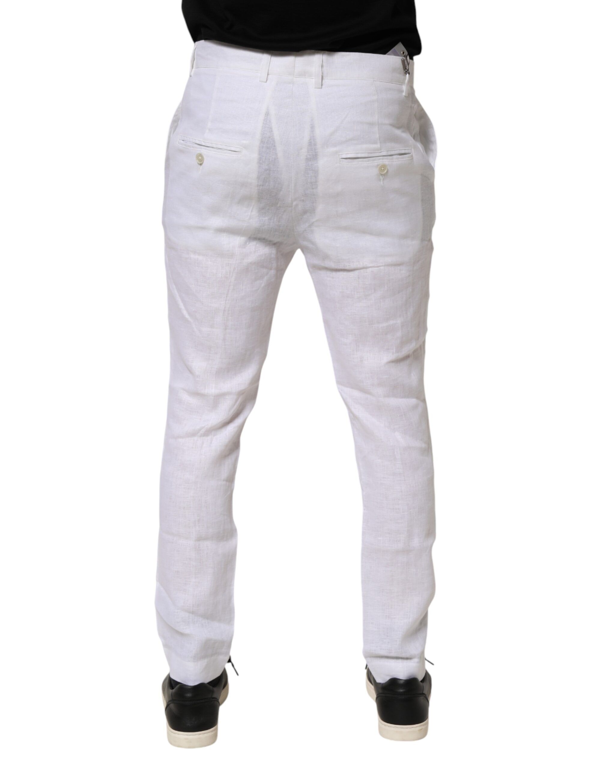 Linen Formal Dress Trouser Men's Pants (Pre-Owned) - Daniele Alessandrini - Modalova