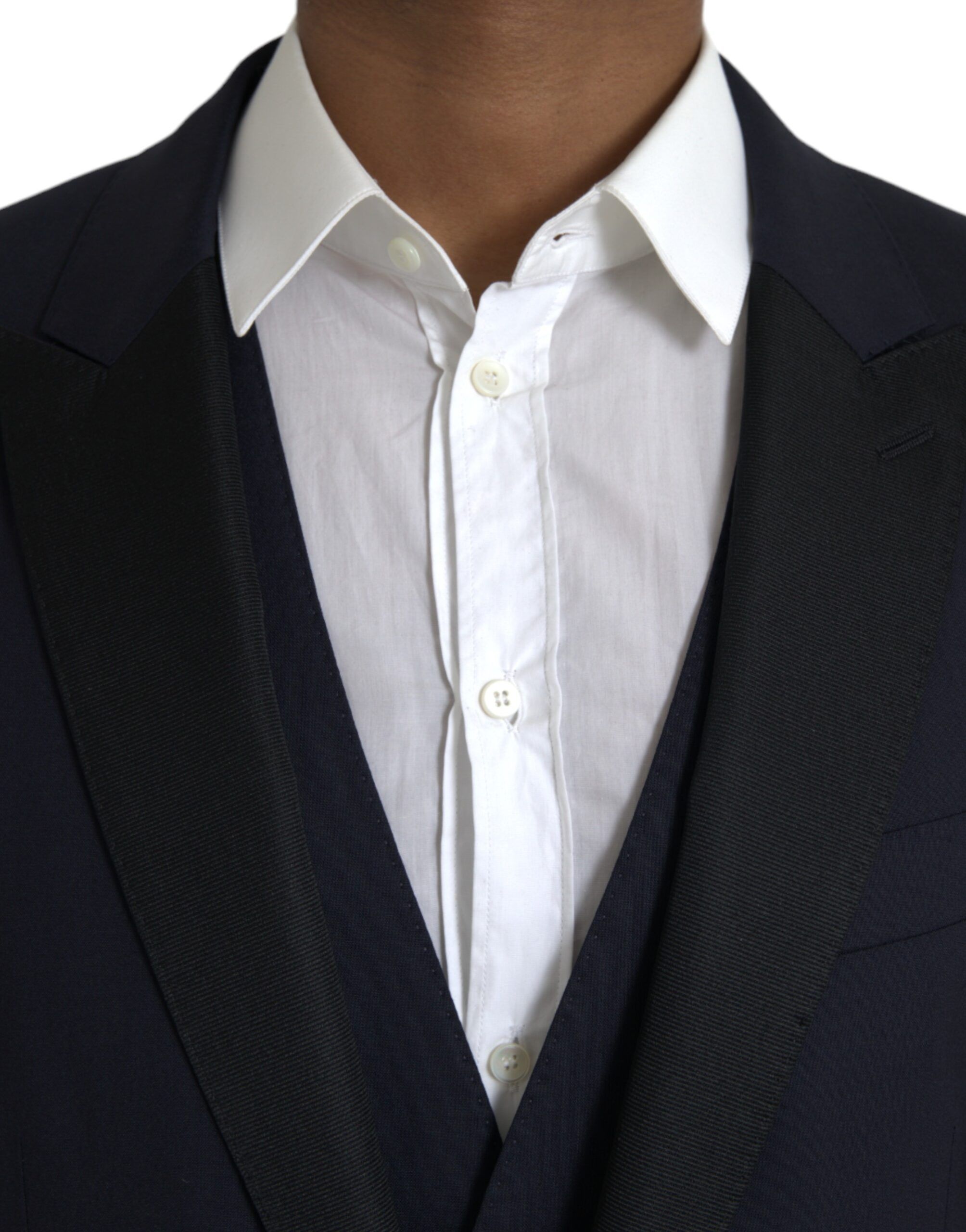 Wool MARTINI 1 Button Men 3 Piece Men's Suit (Pre-Owned) - Dolce & Gabbana - Modalova