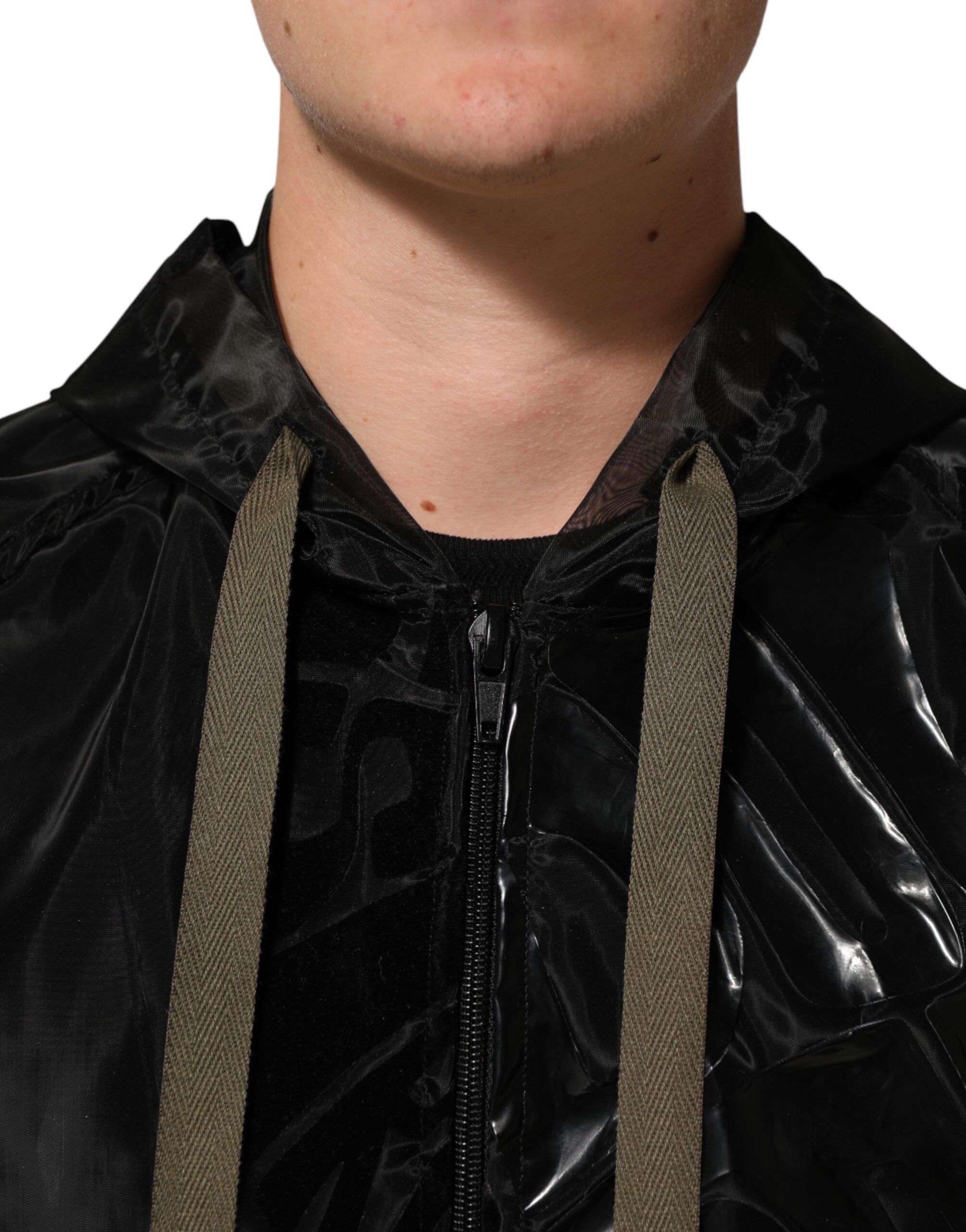 Camouflage Hooded Men Full Zip Men's Sweater (Pre-Owned) - Dolce & Gabbana - Modalova