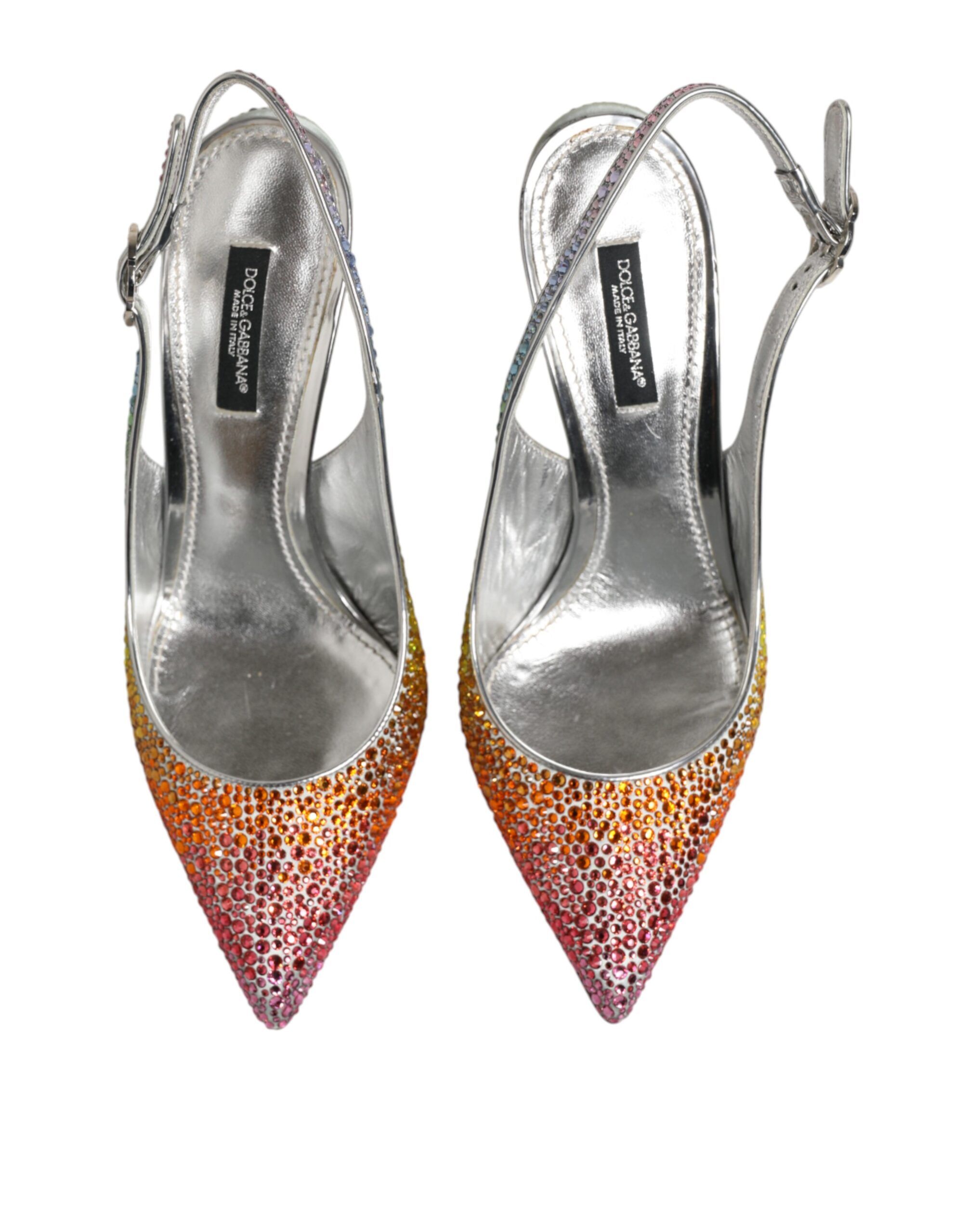 Sequin Slingback Pumps Women's Shoes - Dolce & Gabbana - Modalova