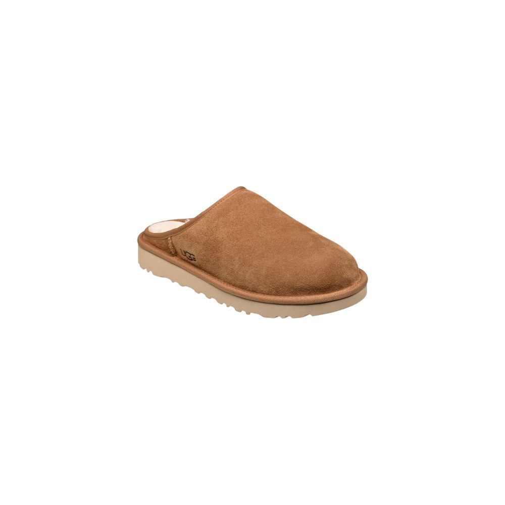 UGG Beige Suede Leather Men's Clogs - UGG - Modalova