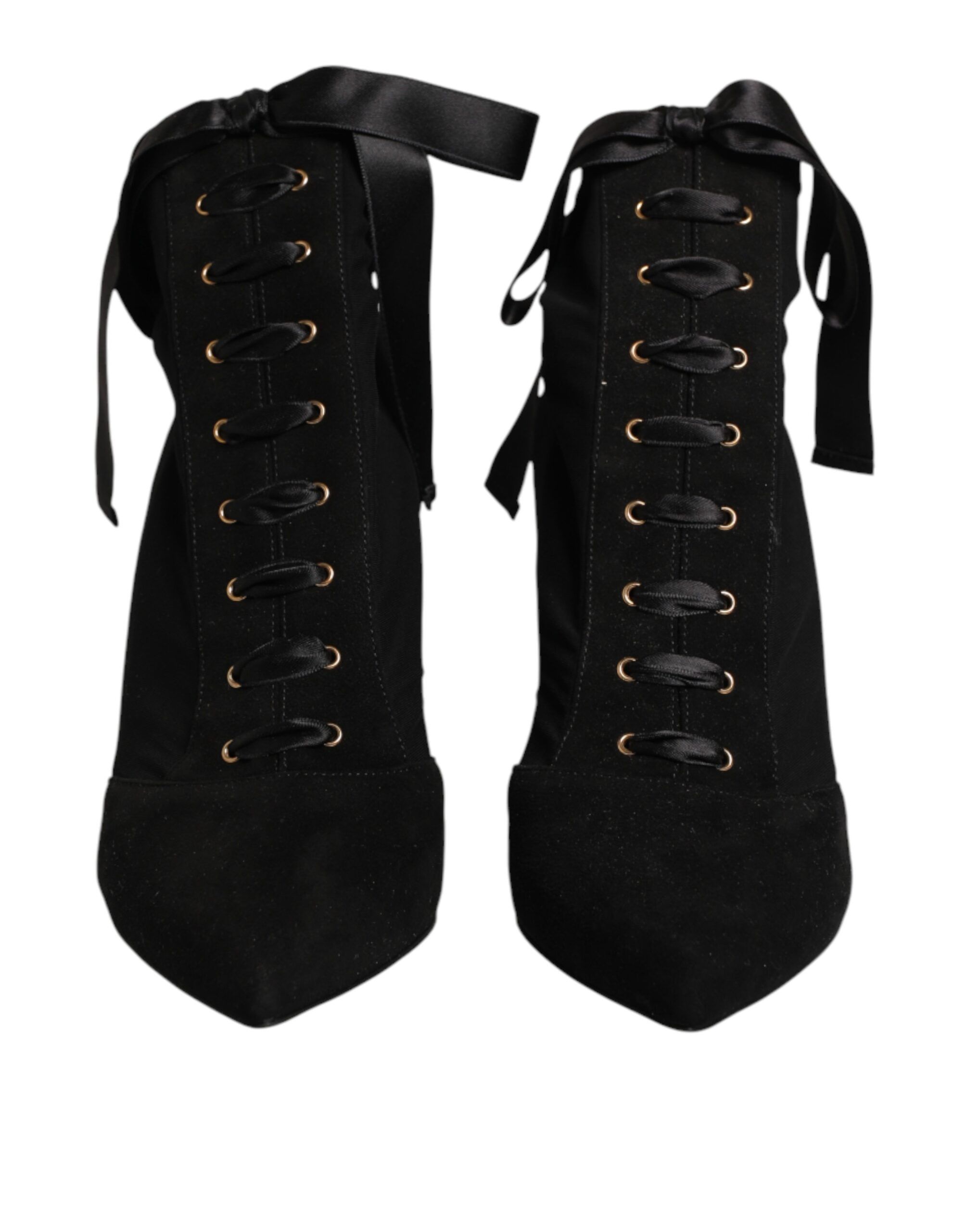 Stiletto Heels Lace Up Boots Women's Shoes - Dolce & Gabbana - Modalova