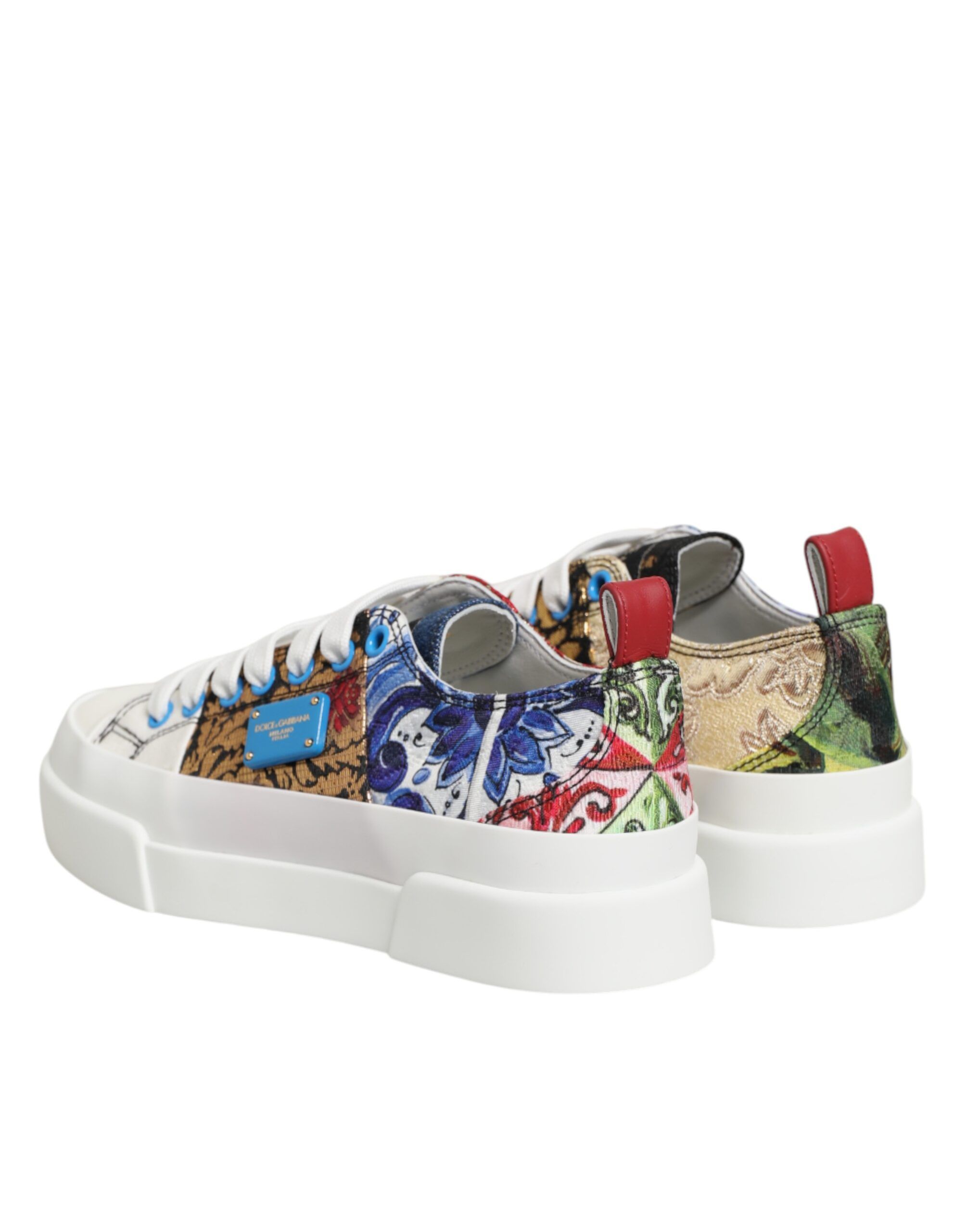 Patchwork Low Top Sneakers Women's Shoes - Dolce & Gabbana - Modalova