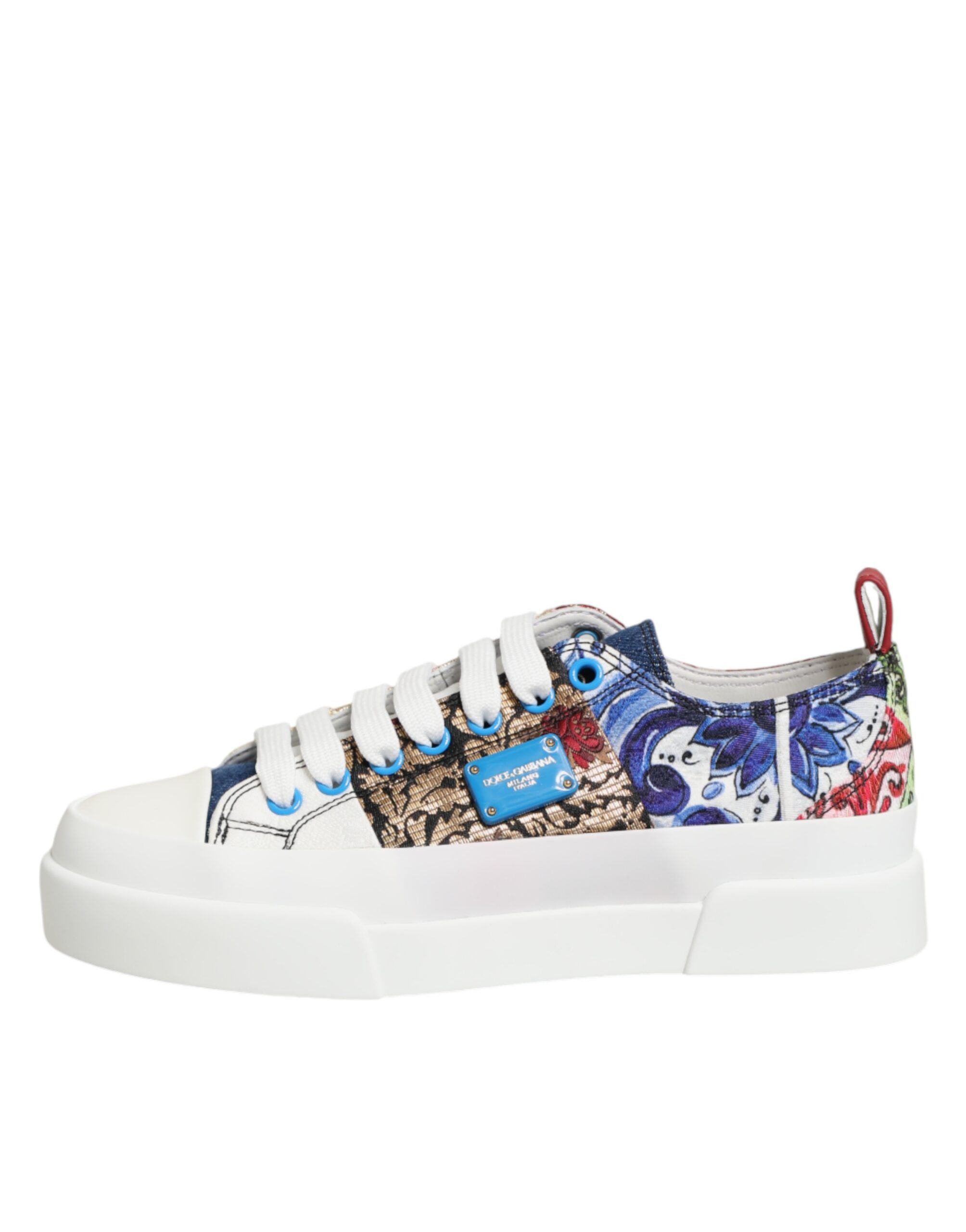 Patchwork Low Top Sneakers Women's Shoes - Dolce & Gabbana - Modalova