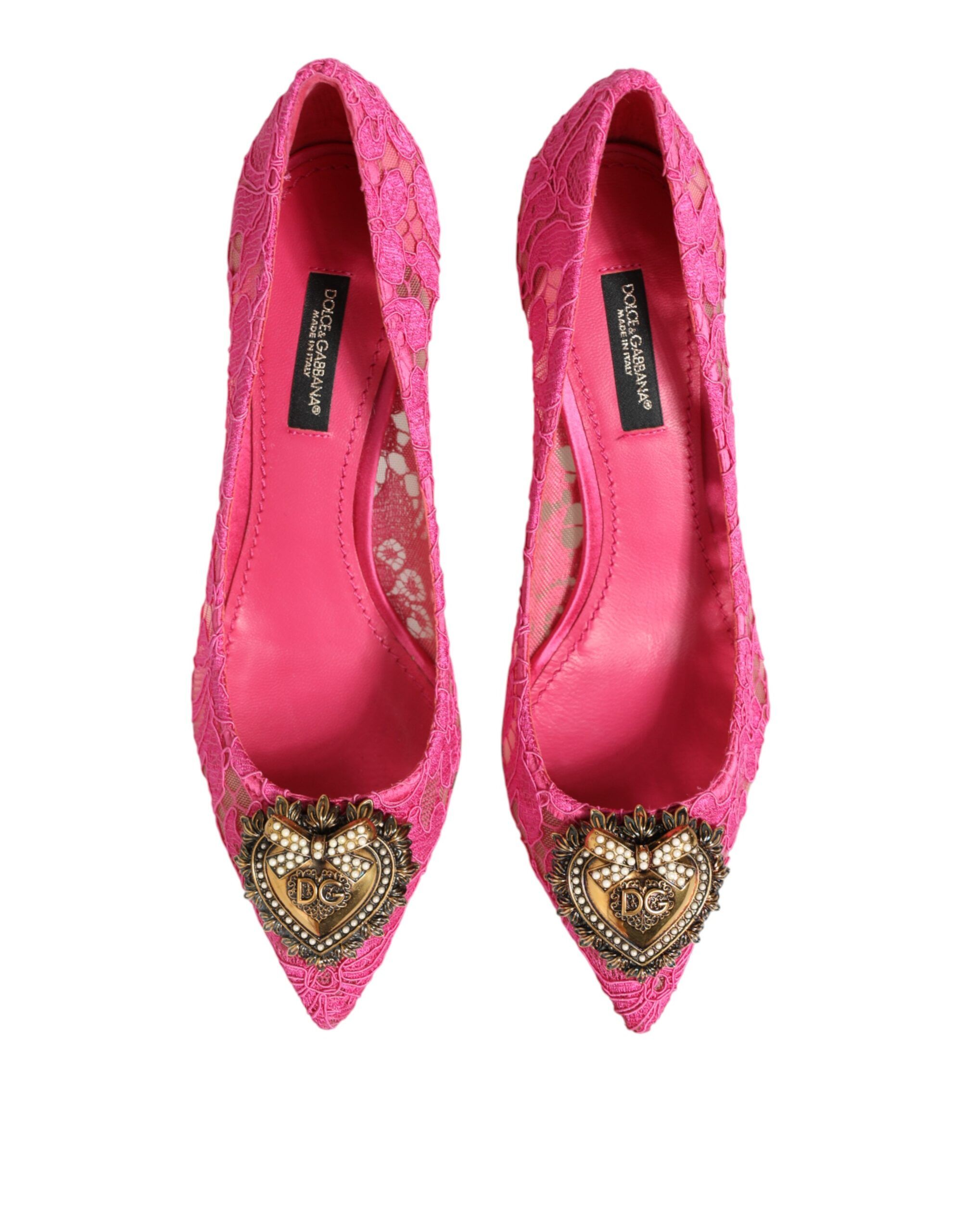 Taormina Lace DEVOTION Pumps Women's Shoes - Dolce & Gabbana - Modalova