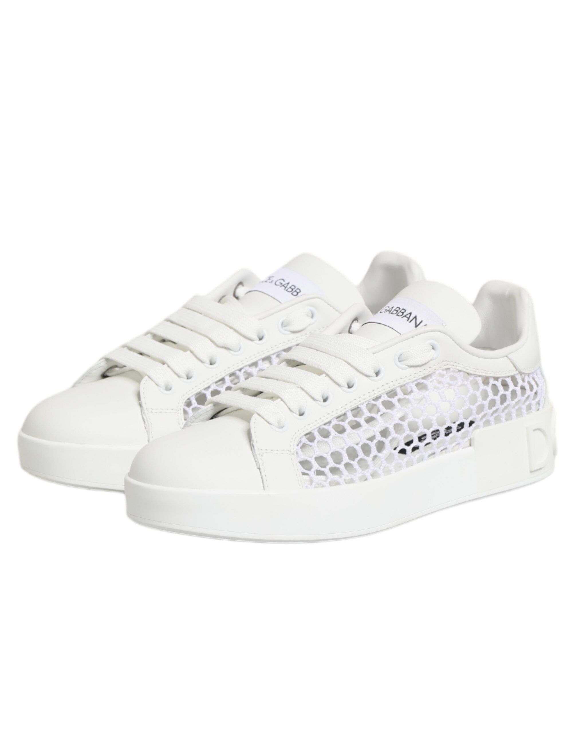 Mesh Inserts Low Top Sneakers Women's Shoes - Dolce & Gabbana - Modalova