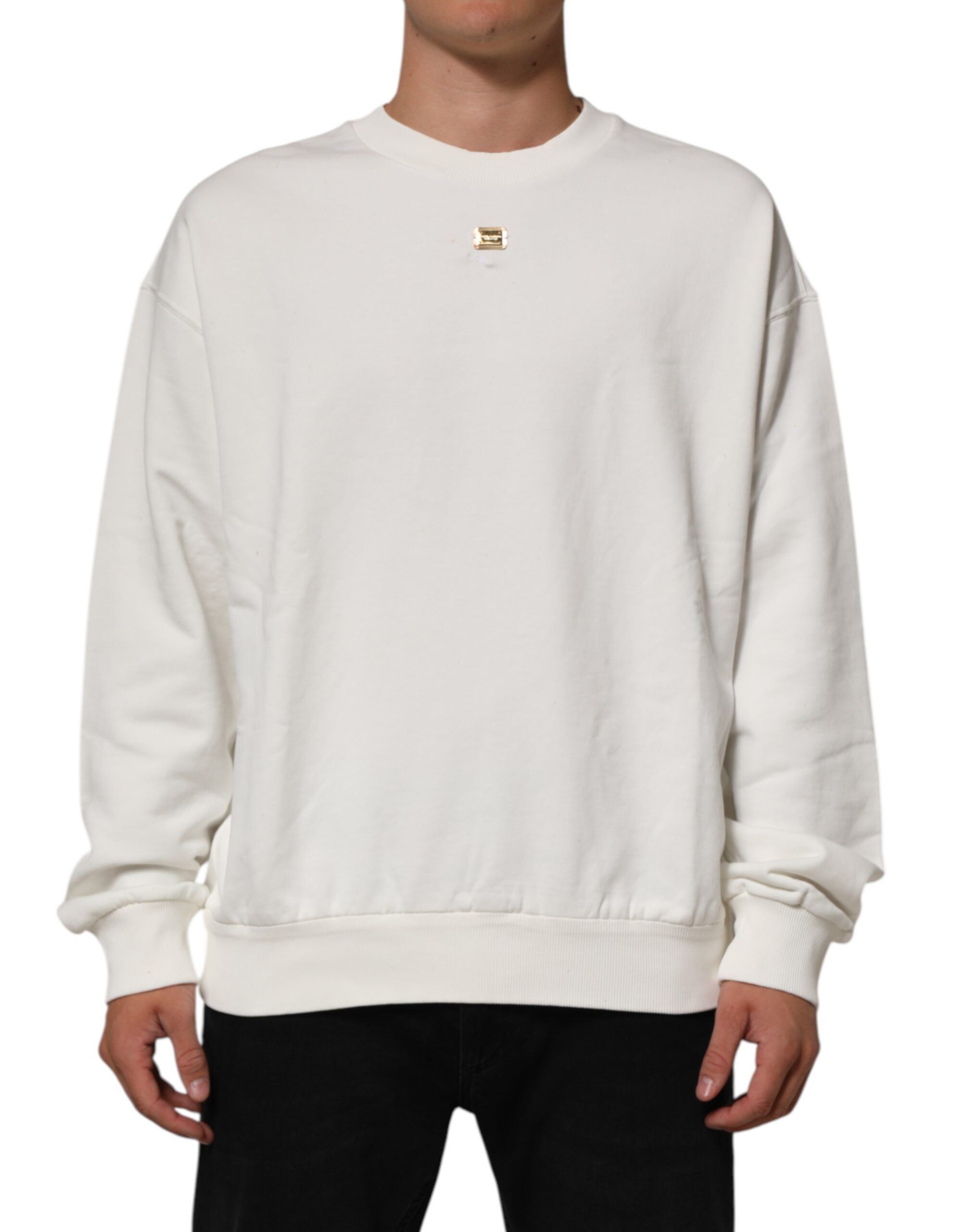 DG Logo Crew Neck Sweatshirt Men's Sweater (Pre-Owned) - Dolce & Gabbana - Modalova