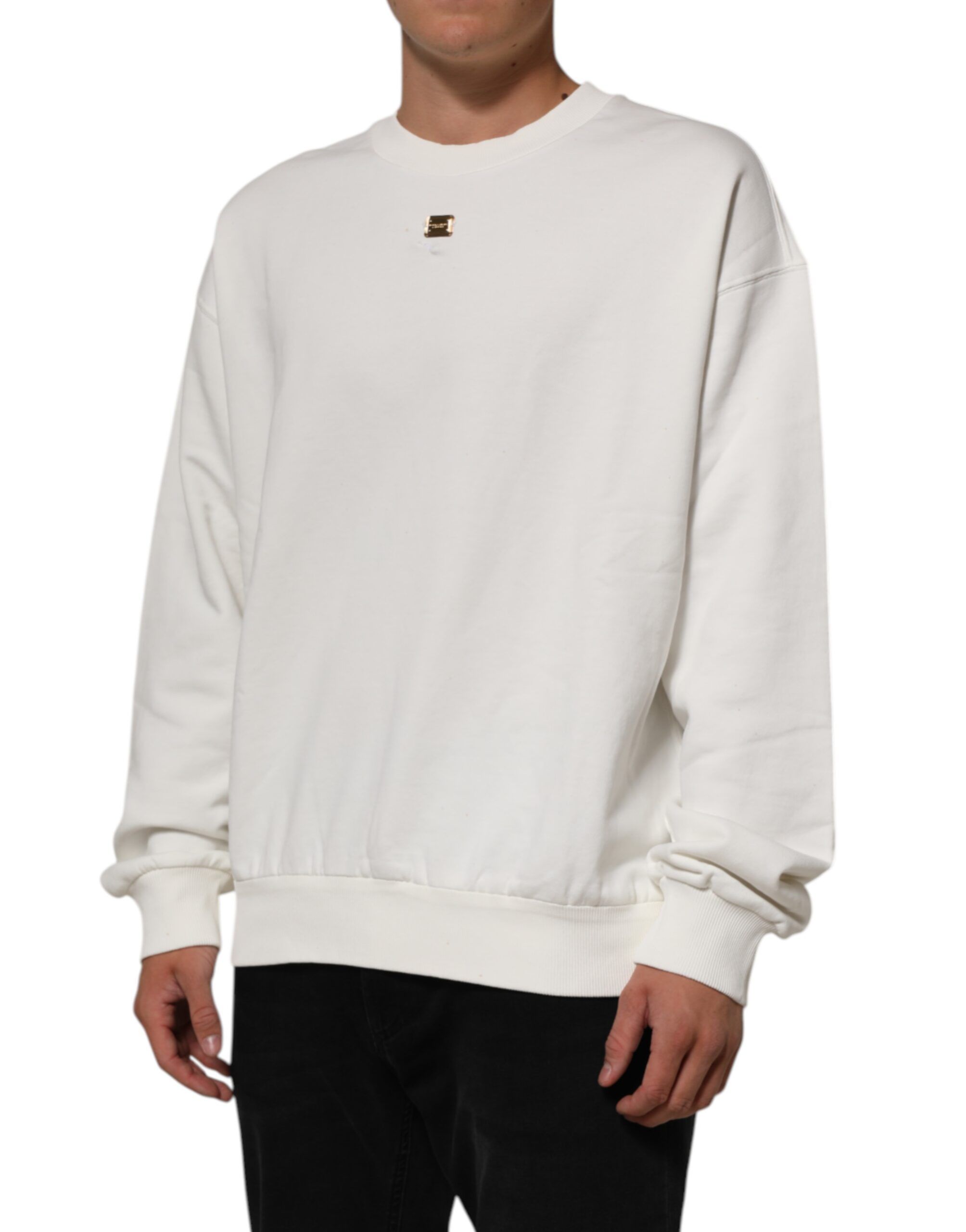 DG Logo Crew Neck Sweatshirt Men's Sweater (Pre-Owned) - Dolce & Gabbana - Modalova