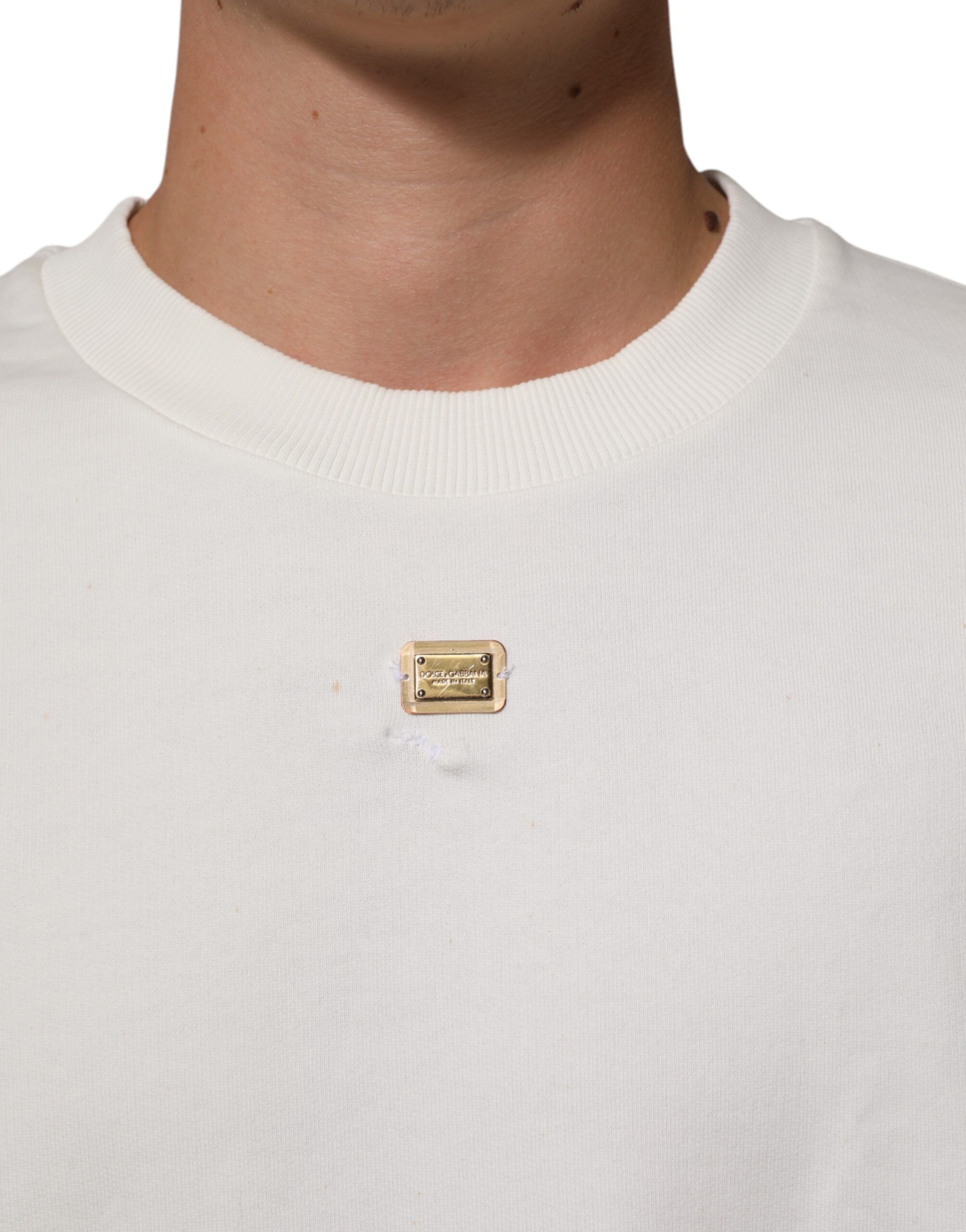 DG Logo Crew Neck Sweatshirt Men's Sweater (Pre-Owned) - Dolce & Gabbana - Modalova