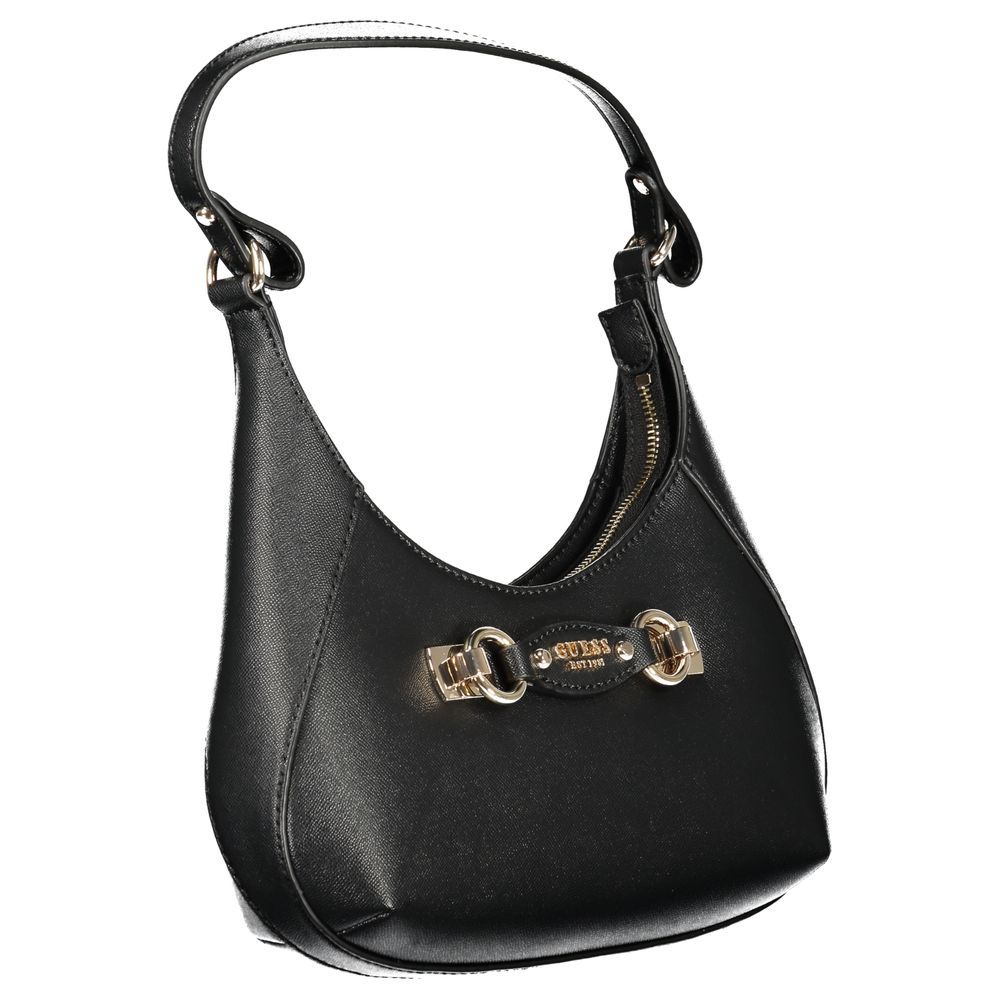 Nero Poliuretano Womens Handbag - Guess Jeans - Modalova
