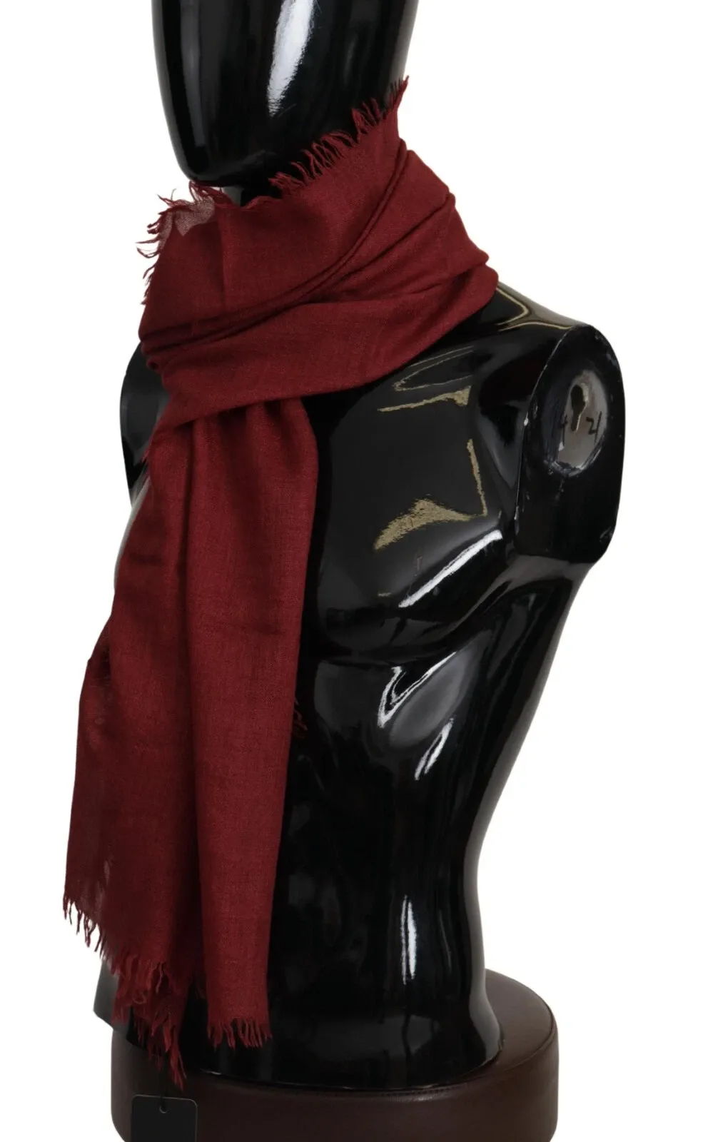 DG Crown Cashmere Silk Shawl Fringe Wrap Men's Scarf - Dolce & Gabbana - Modalova