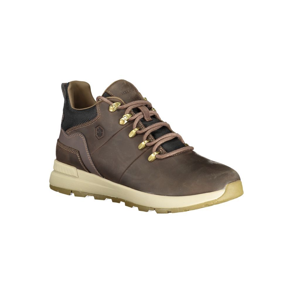 Marrone Leather Men Ankle Men's Boot - Lumberjack - Modalova