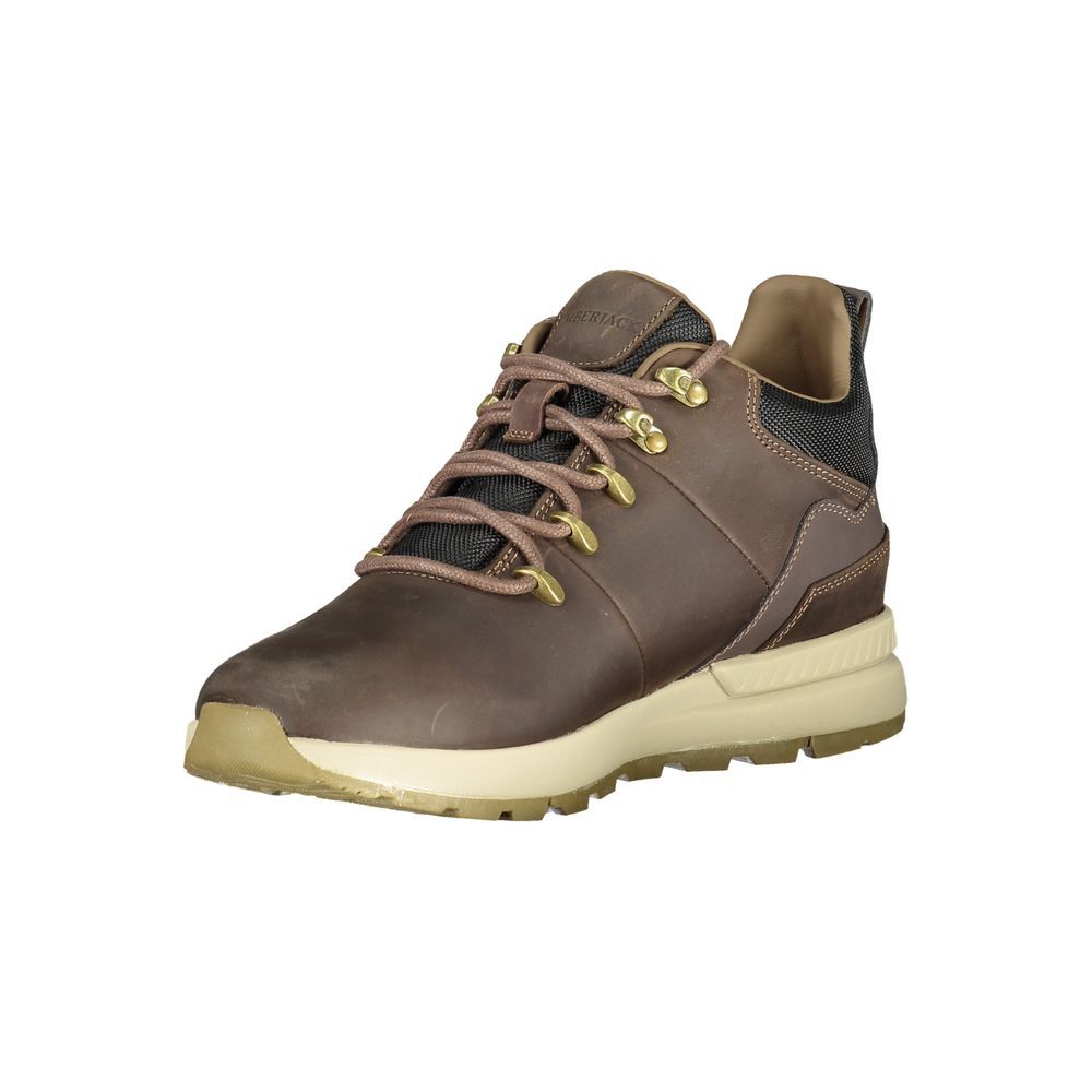 Marrone Leather Men Ankle Men's Boot - Lumberjack - Modalova