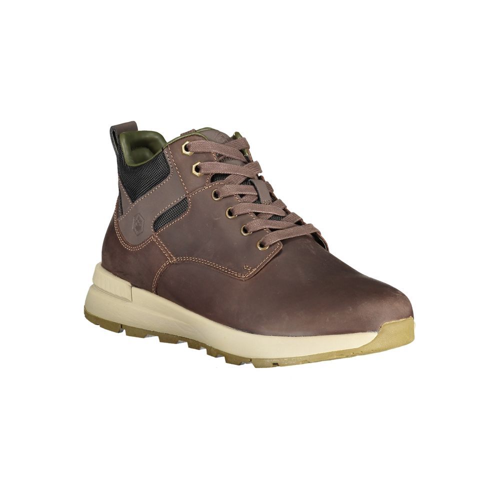 Marrone Leather Men Ankle Men's Boot - Lumberjack - Modalova