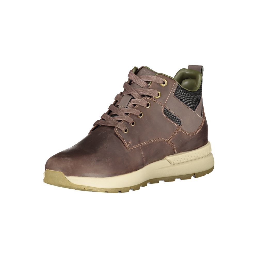 Marrone Leather Men Ankle Men's Boot - Lumberjack - Modalova