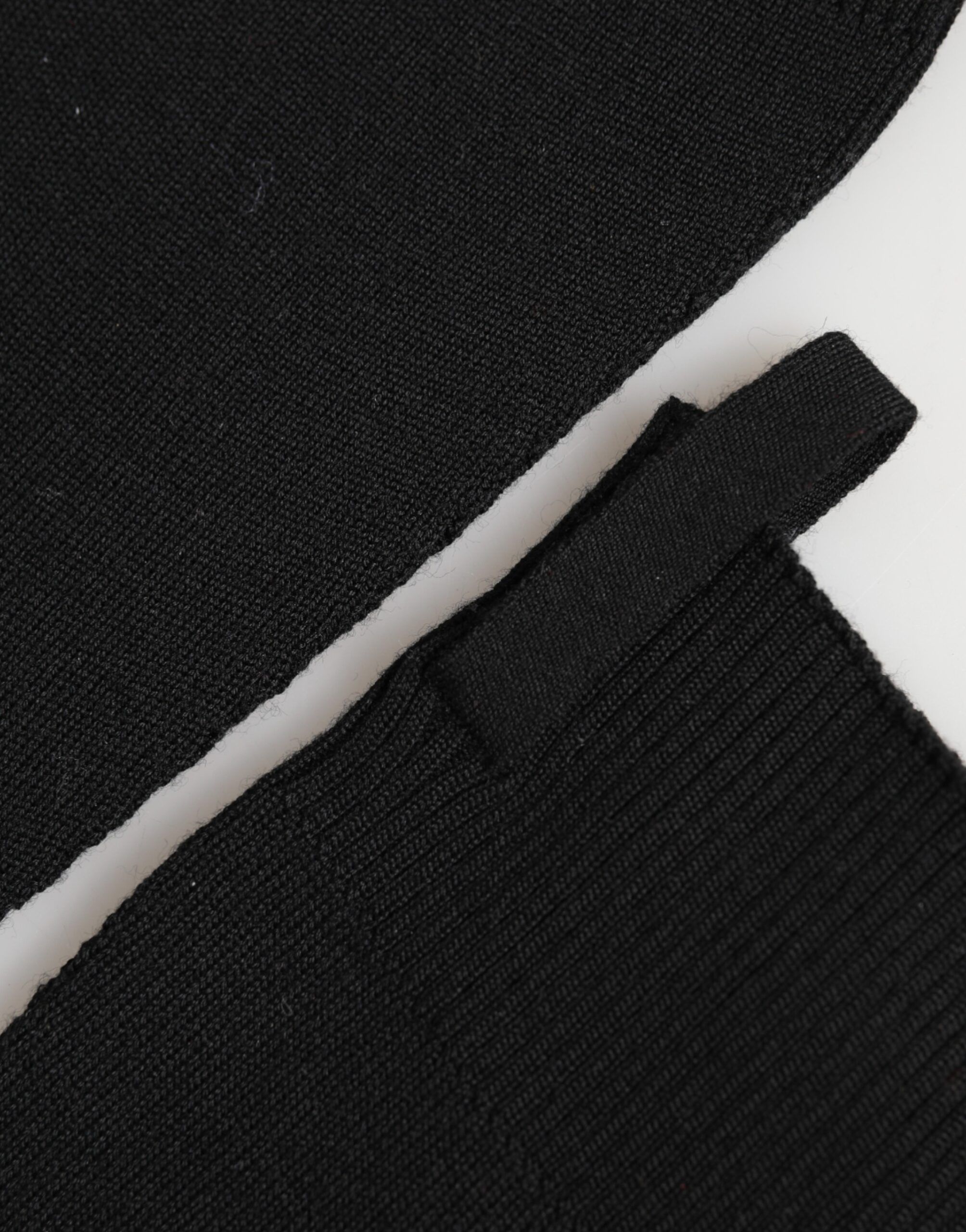Virgin Wool Knitted Fingerless Men Men's Gloves - Dolce & Gabbana - Modalova
