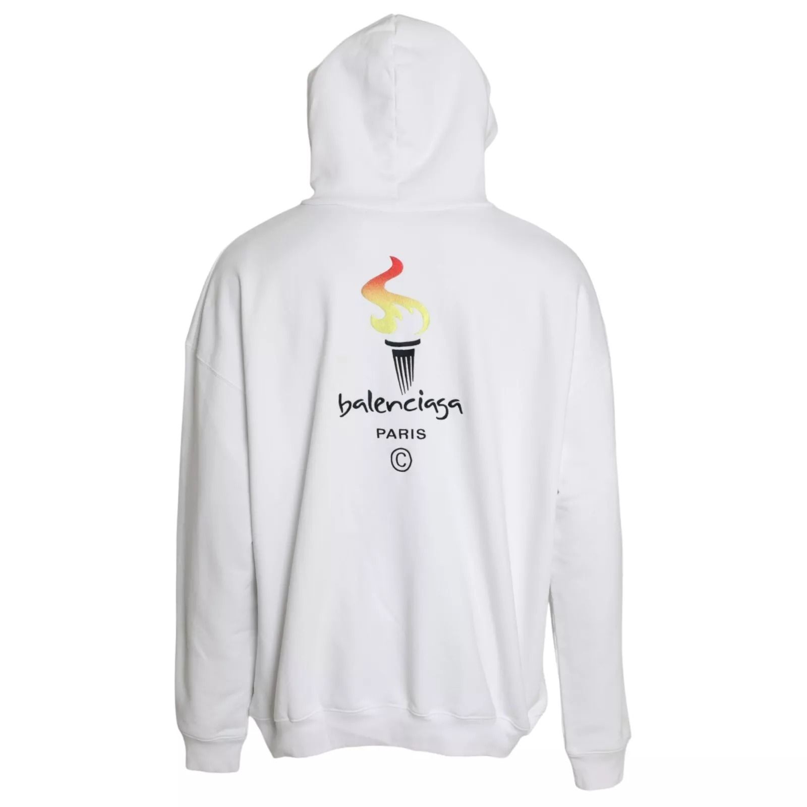 Cotton Hooded Pullover OVERSIZE Men's Sweater (Pre-Owned) - Balenciaga - Modalova
