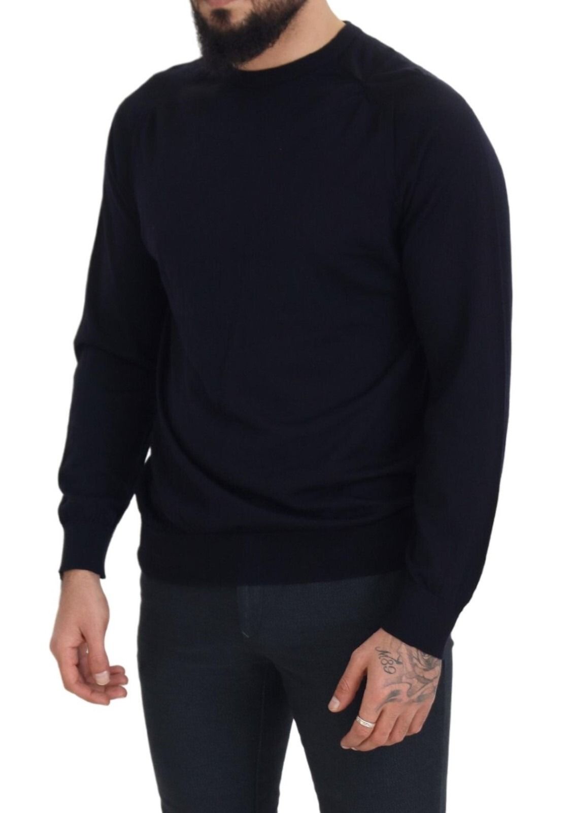 Wool Crewneck Pullover Sweatshirt Men's Sweater (Pre-Owned) - Alpha Studio - Modalova