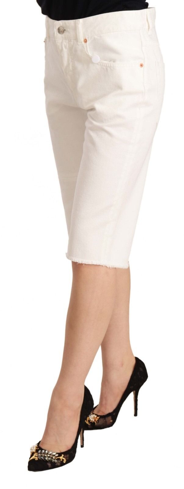 Mid Waist Knee Length Bermuda Women's Shorts (Pre-Owned) - Maison Margiela - Modalova