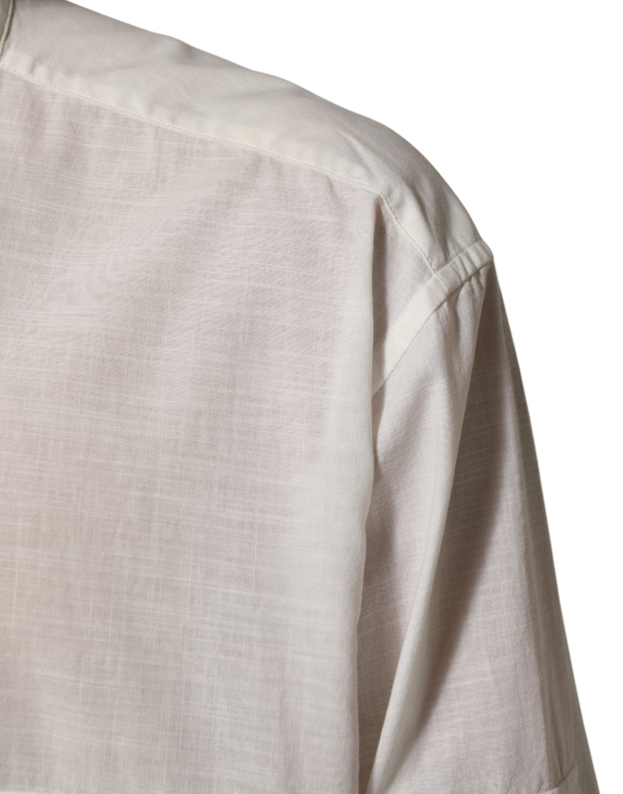 Cotton Floral Print Button Down Men's Shirt - Dolce & Gabbana - Modalova