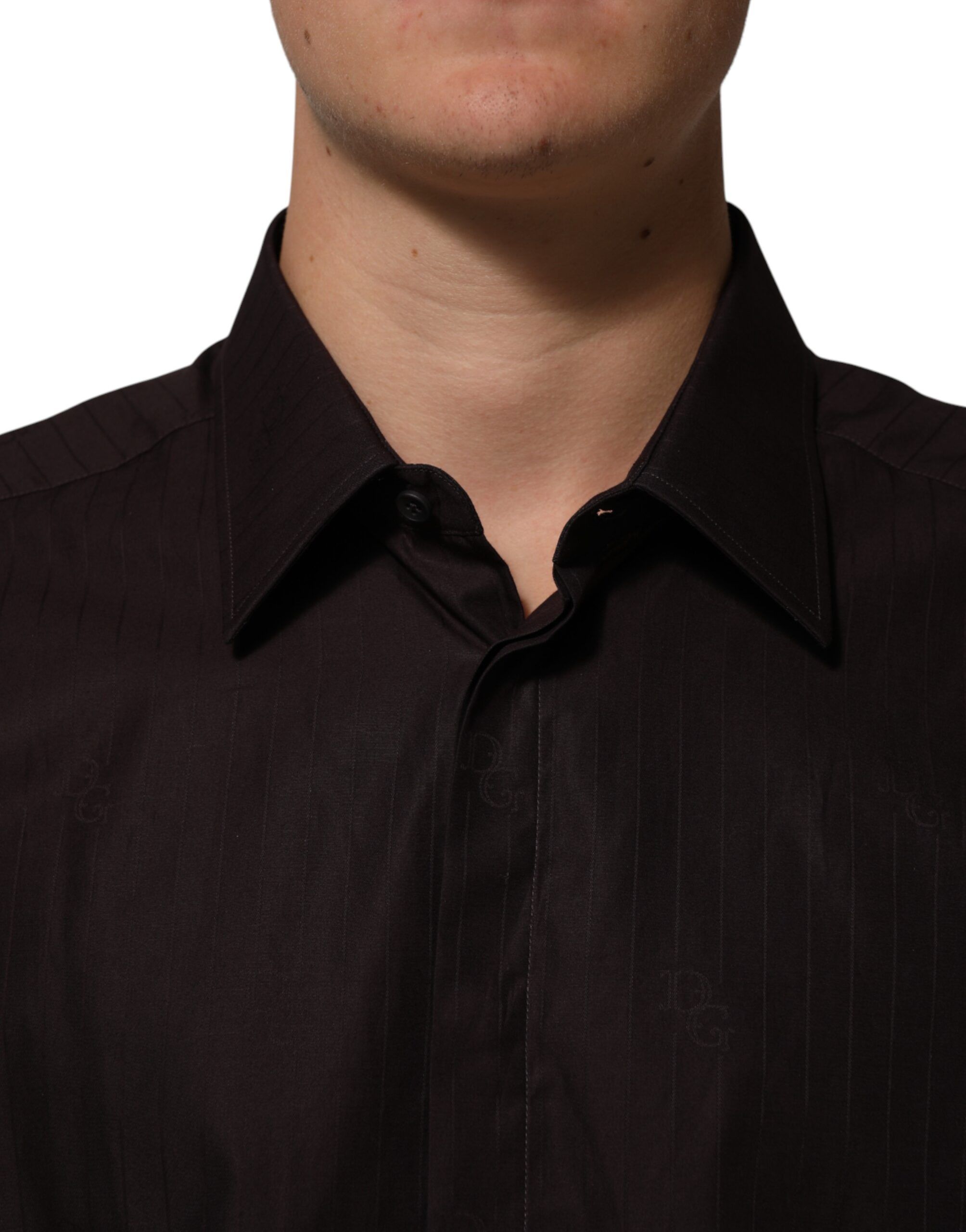 Cotton LongSleeve MARTINI Dress Men's Shirt - Dolce & Gabbana - Modalova