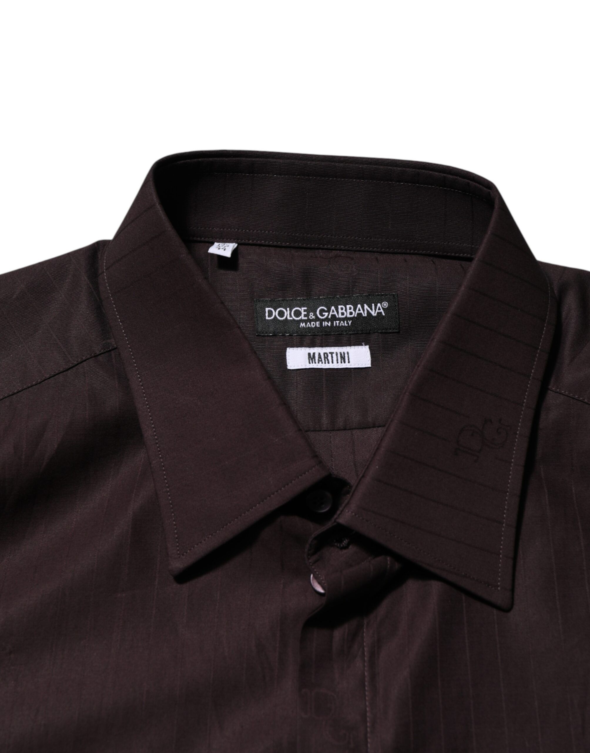 Cotton LongSleeve MARTINI Dress Men's Shirt - Dolce & Gabbana - Modalova