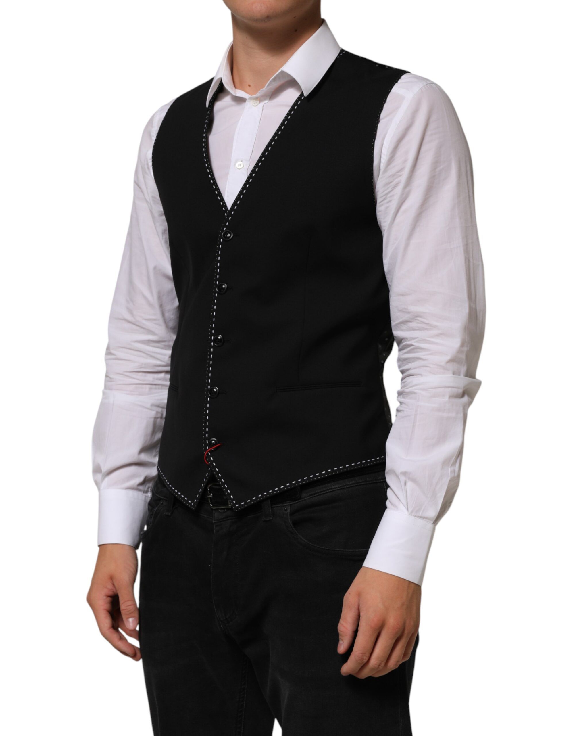 Wool Dress Formal Men Waistcoat Men's Vest - Dolce & Gabbana - Modalova