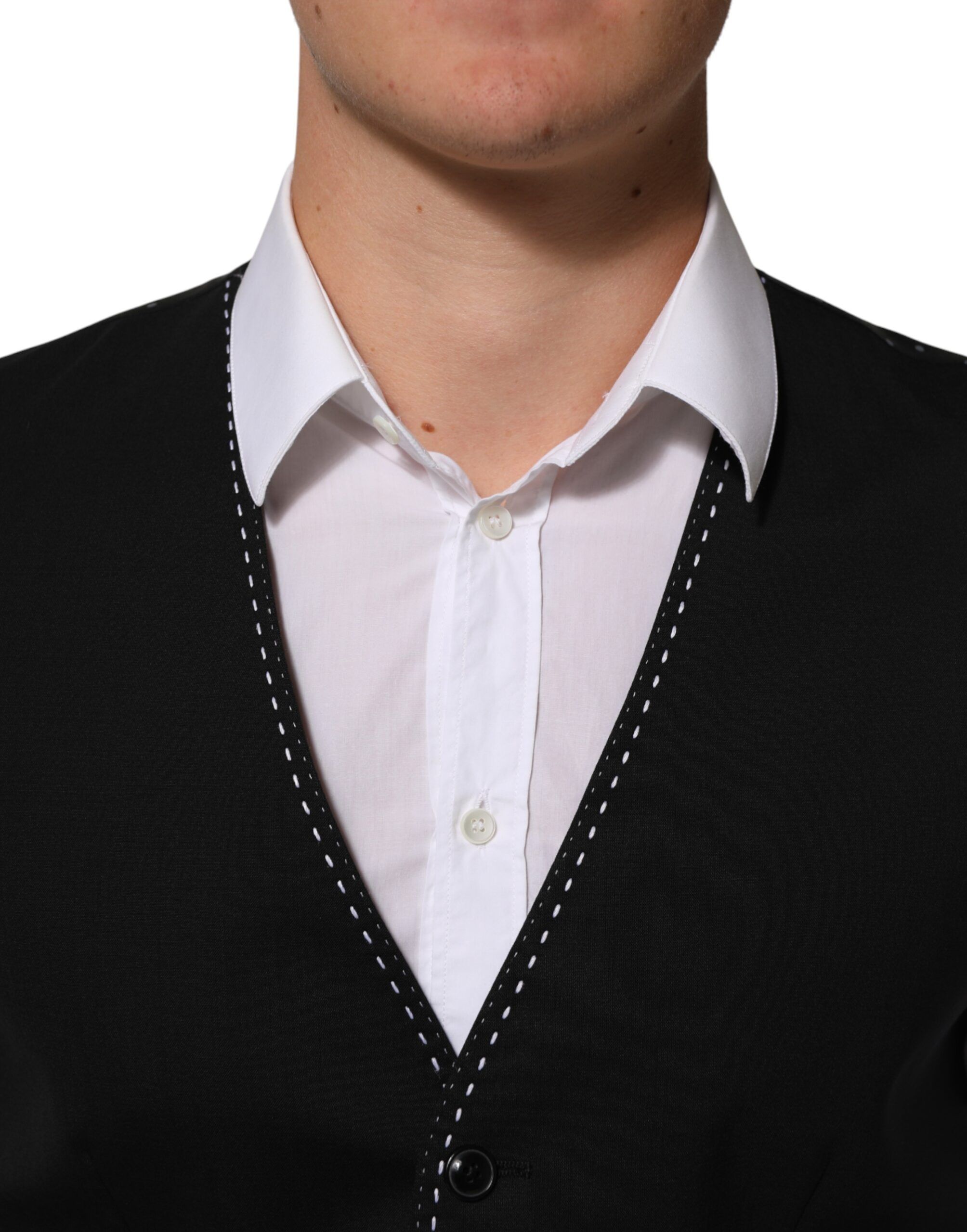 Wool Dress Formal Men Waistcoat Men's Vest - Dolce & Gabbana - Modalova