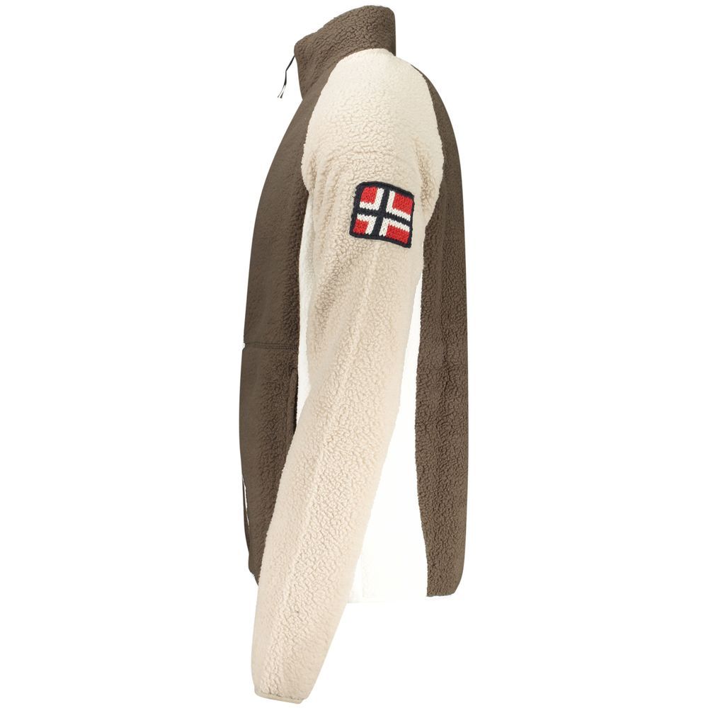 Marrone Polyester Men Men's Sweatshirt - Norway 1963 - Modalova