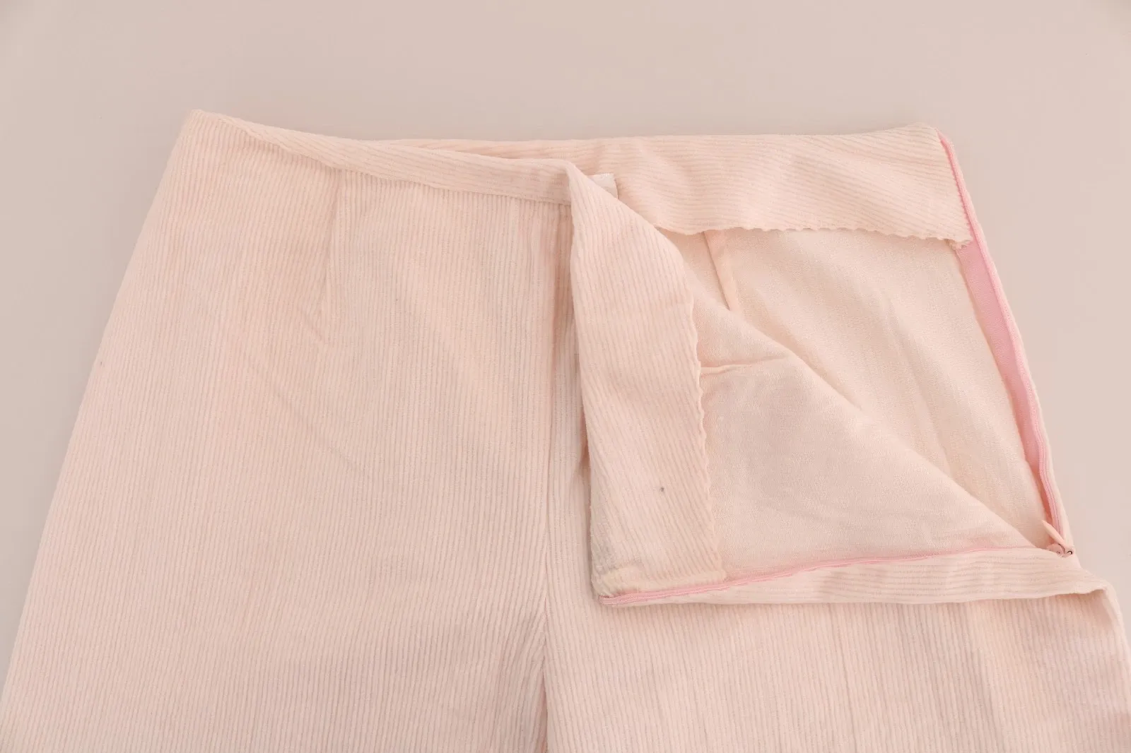 Cotton Stretch Straight Trousers Women's Pants (Pre-Owned) - Ermanno Scervino - Modalova