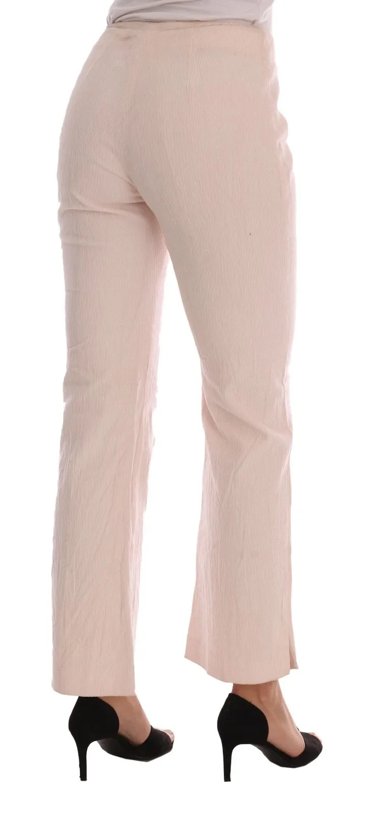 Cotton Stretch Straight Trousers Women's Pants (Pre-Owned) - Ermanno Scervino - Modalova