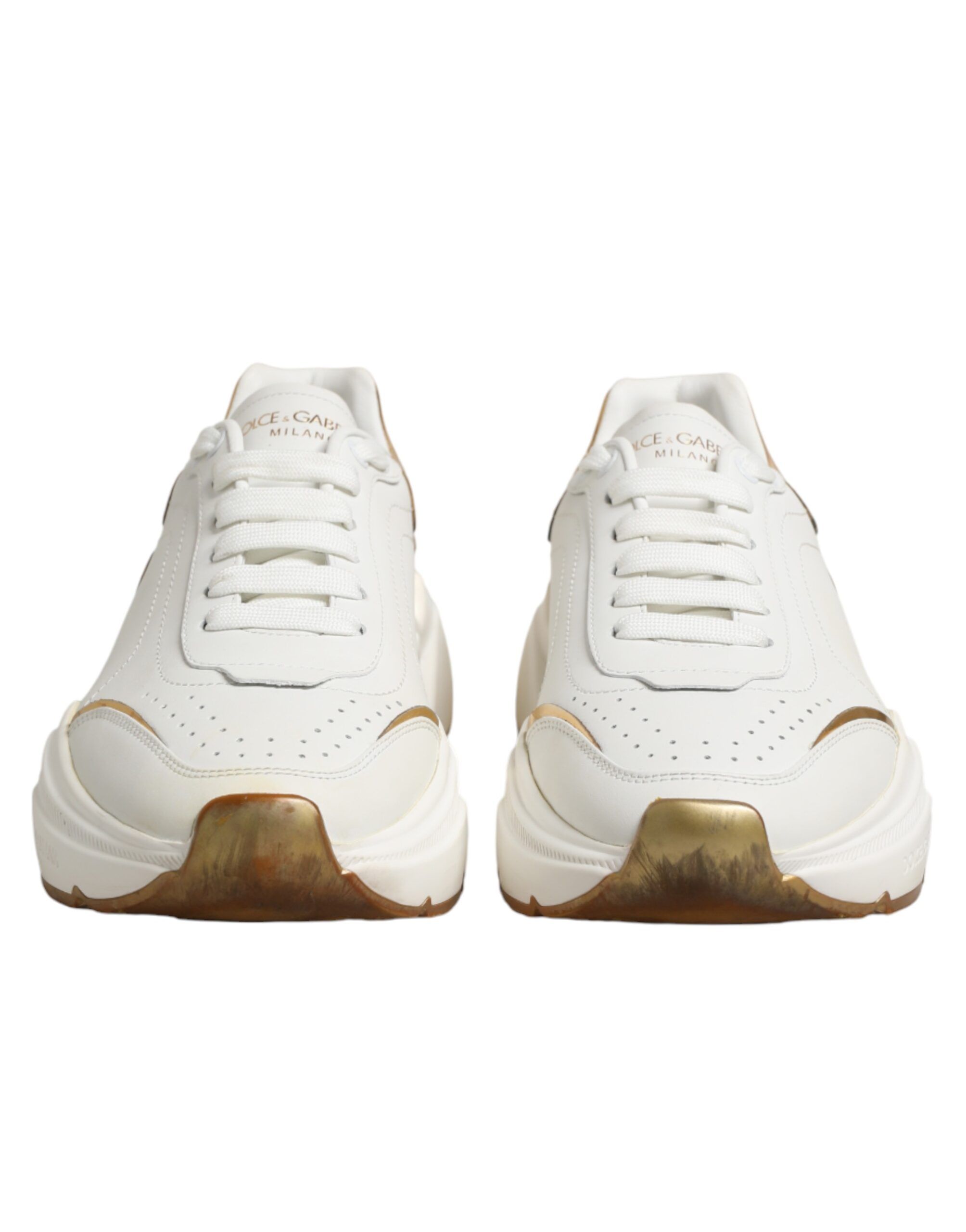 Gold Daymaster Low Top Sneakers Women's Shoes (Pre-Owned) - Dolce & Gabbana - Modalova