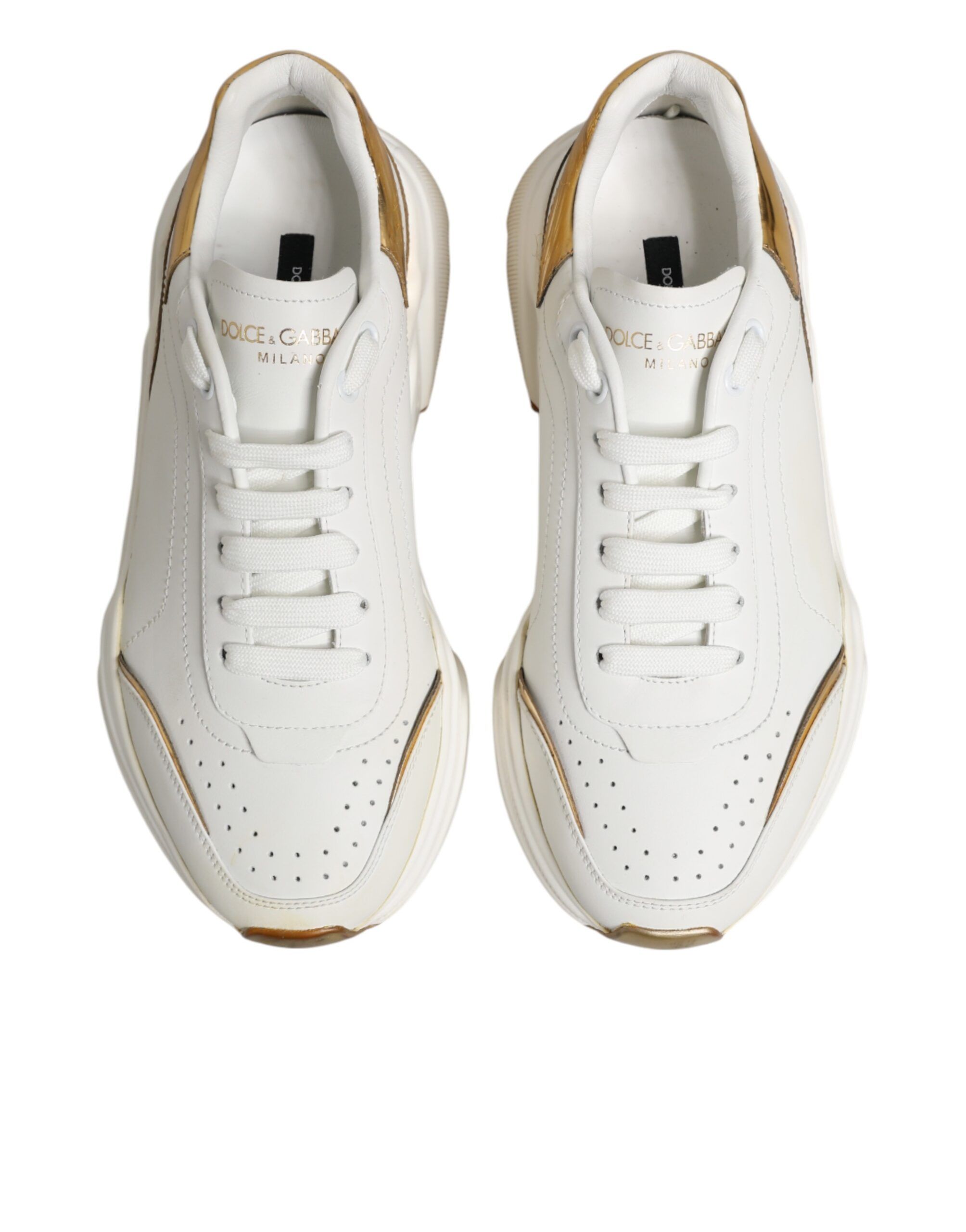 Gold Daymaster Low Top Sneakers Women's Shoes (Pre-Owned) - Dolce & Gabbana - Modalova