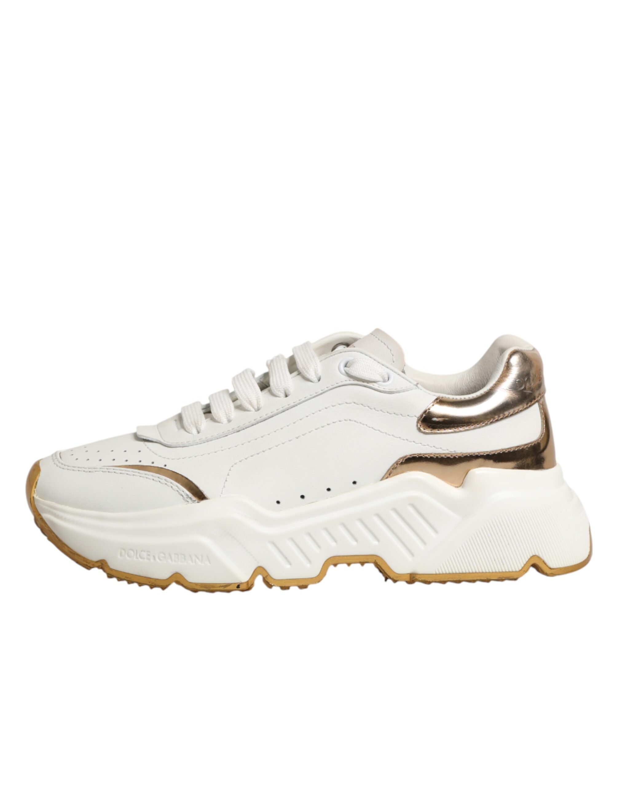Gold Daymaster Low Top Sneakers Women's Shoes (Pre-Owned) - Dolce & Gabbana - Modalova