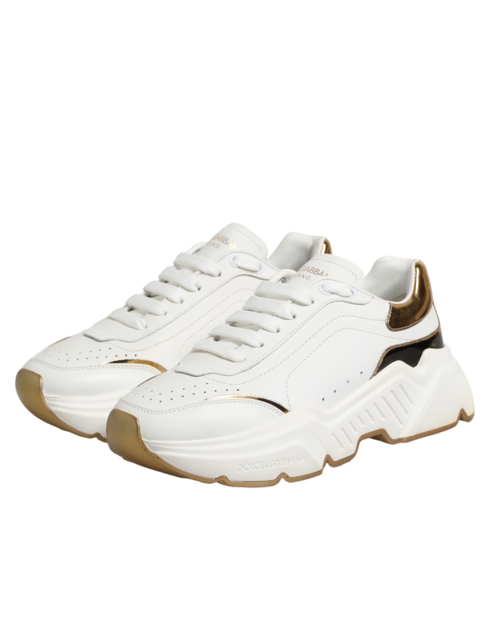 Gold Daymaster Low Top Sneakers Women's Shoes (Pre-Owned) - Dolce & Gabbana - Modalova