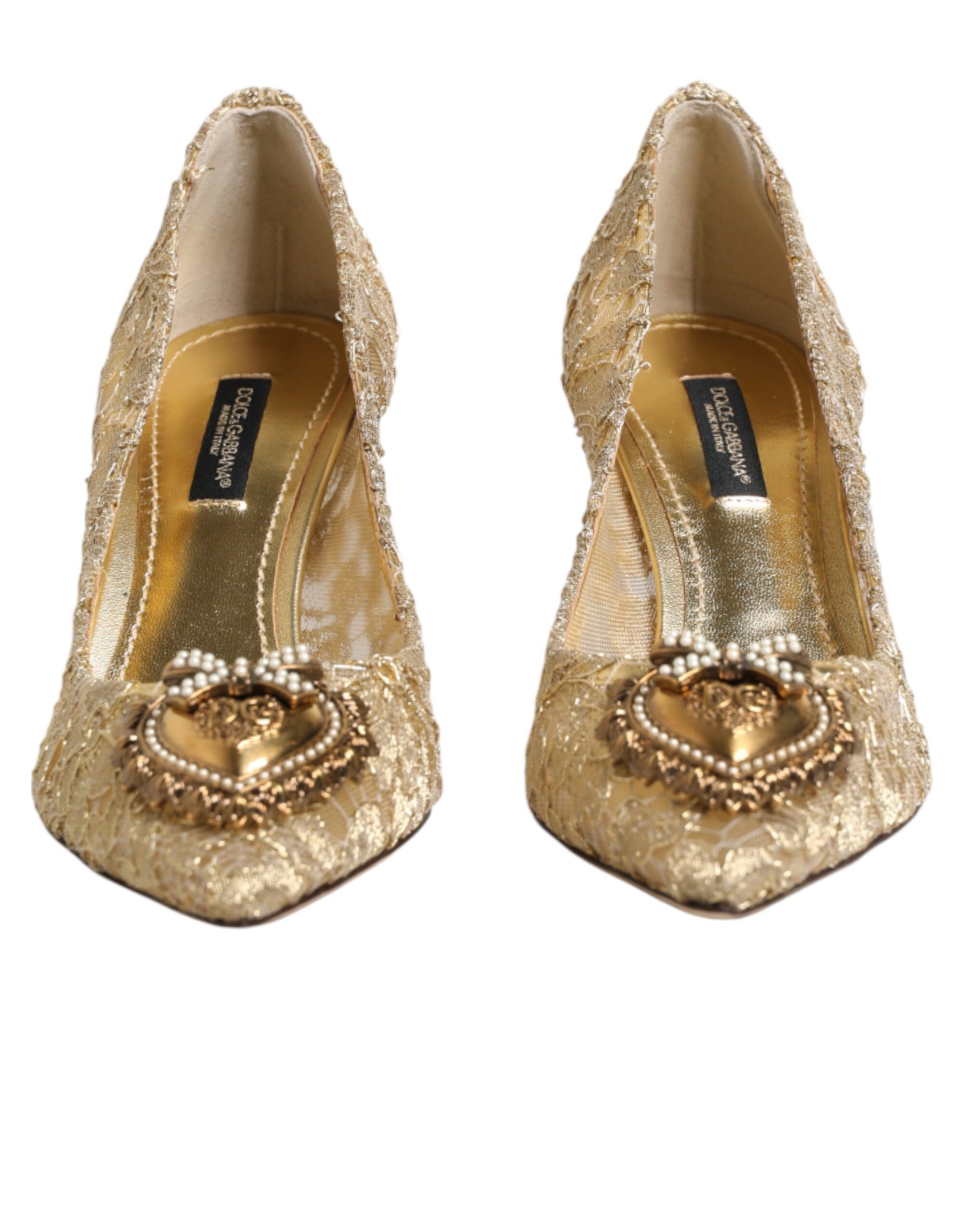 Taormina Lace DEVOTION Pumps Women's Shoes - Dolce & Gabbana - Modalova