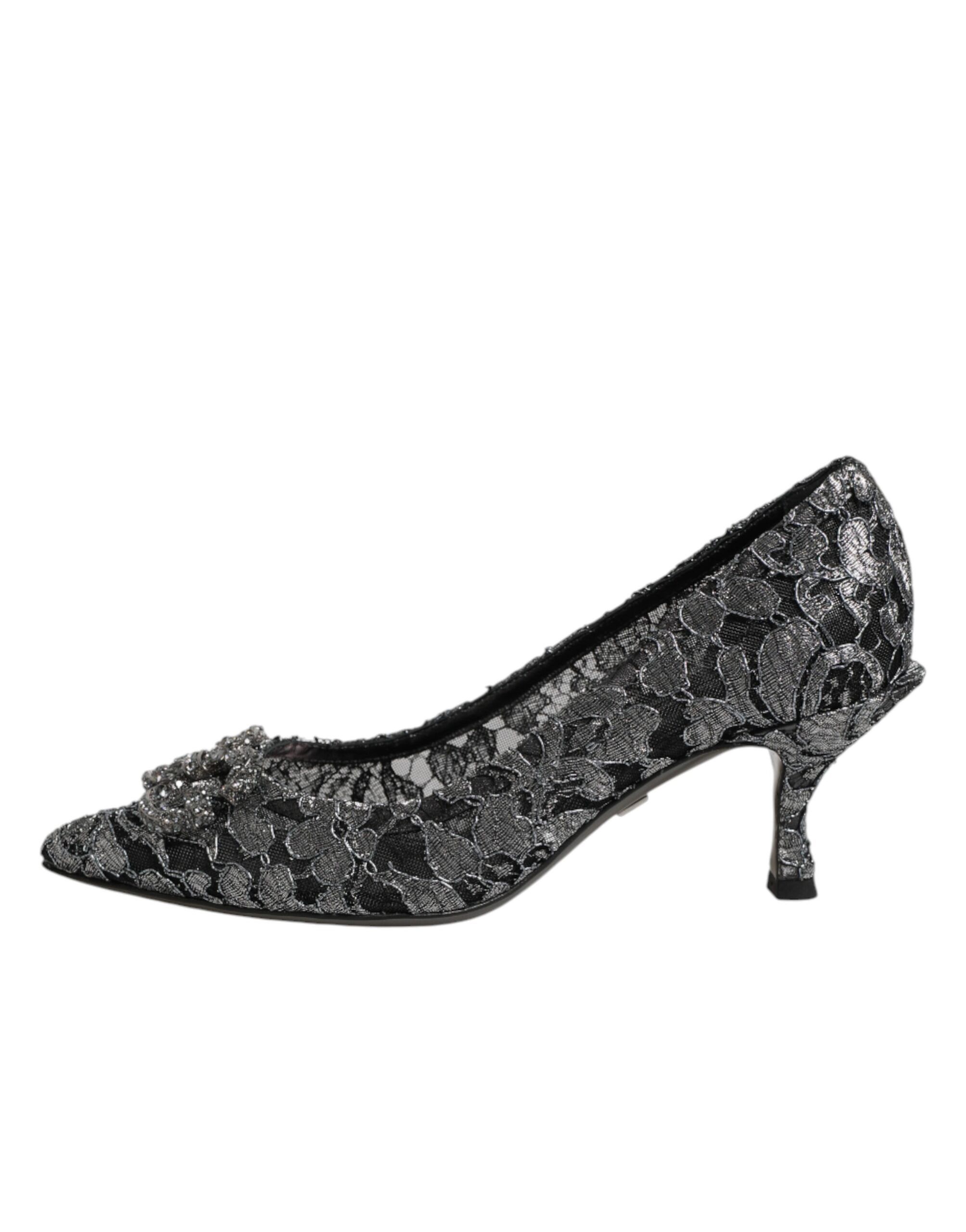 Lace DG Amore Heels Pumps Women's Shoes - Dolce & Gabbana - Modalova