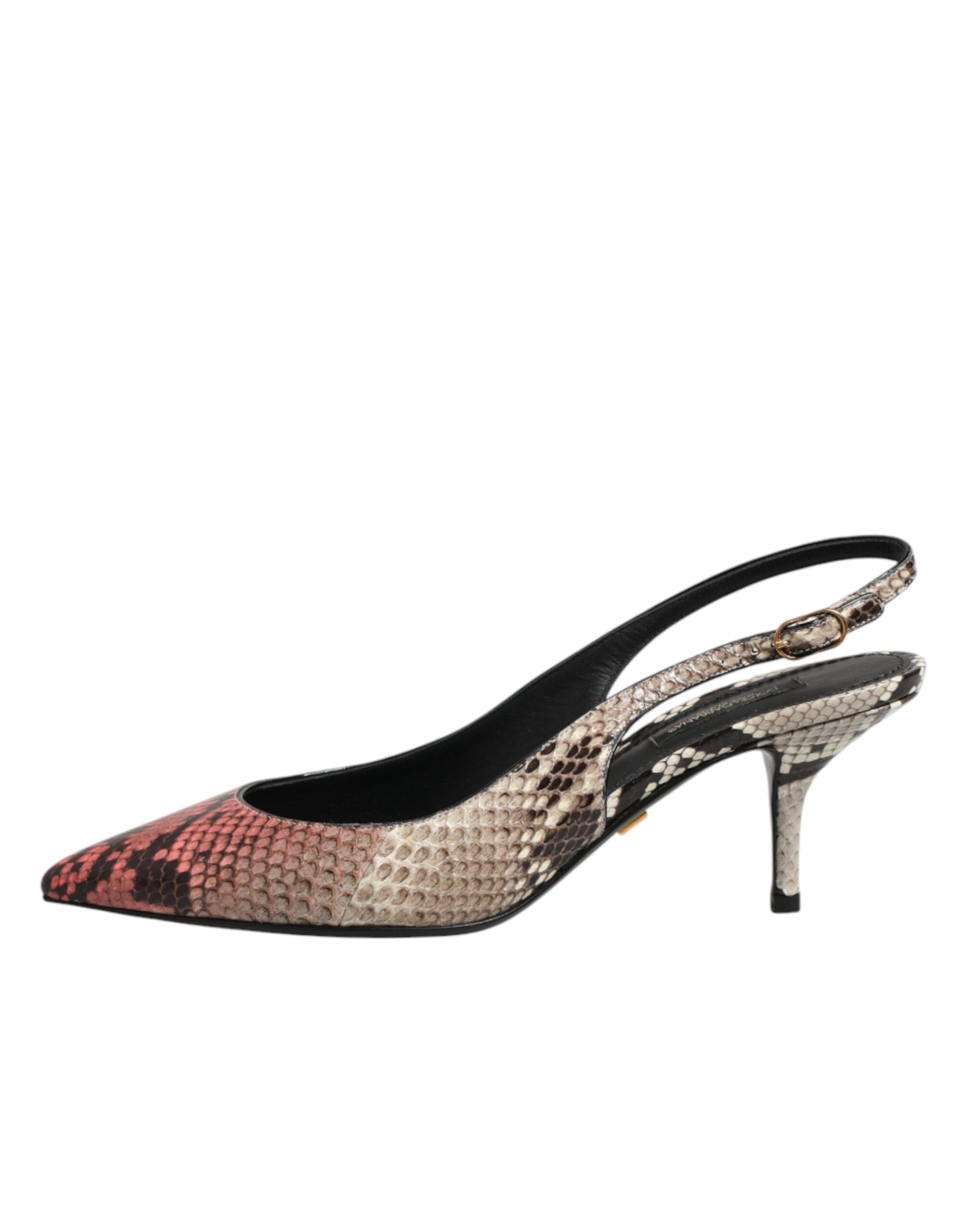 Leather Heels Slingback Women's Shoes (Pre-Owned) - Dolce & Gabbana - Modalova