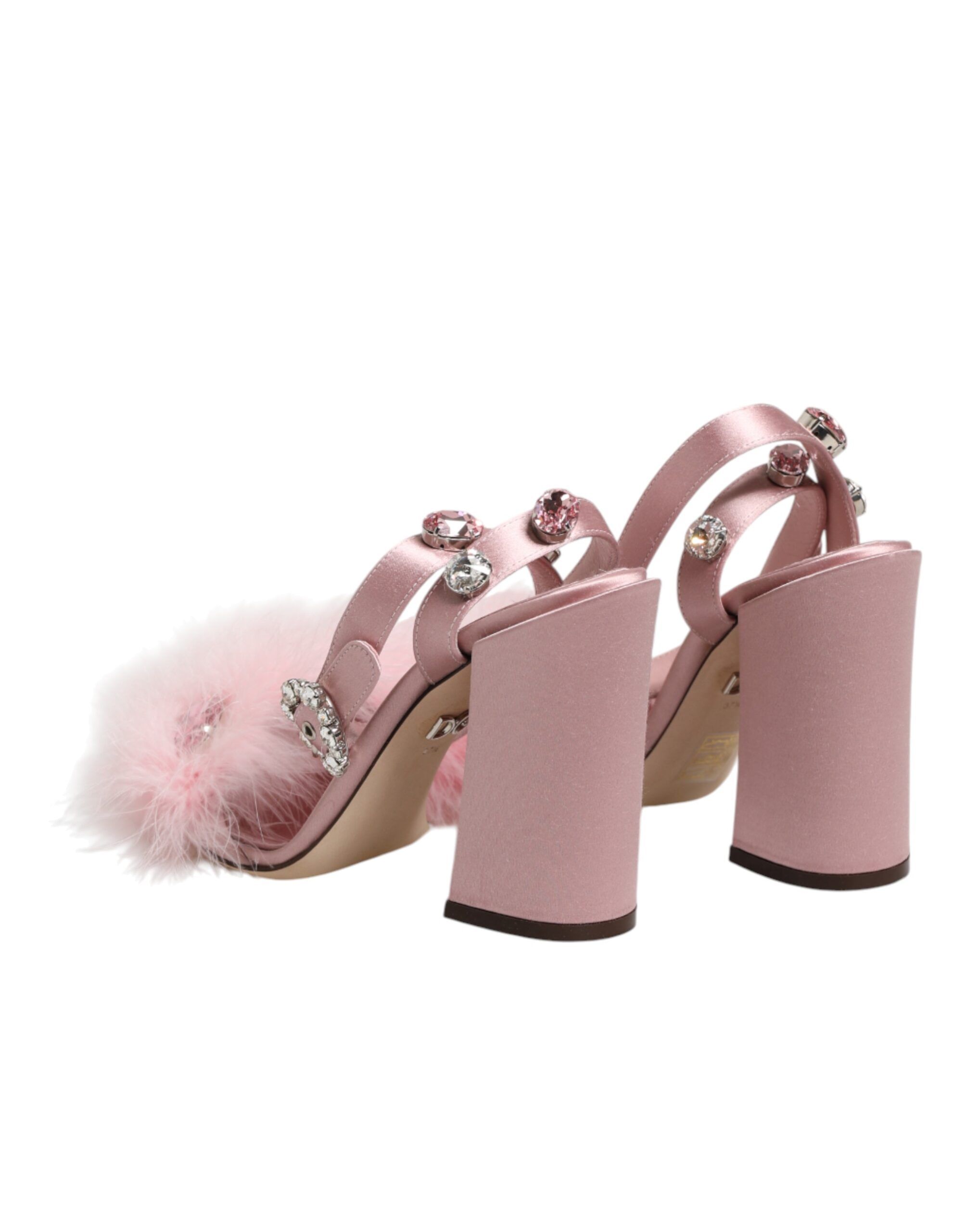 Sequined Ankle Strap Sandals Women's Shoes - Dolce & Gabbana - Modalova
