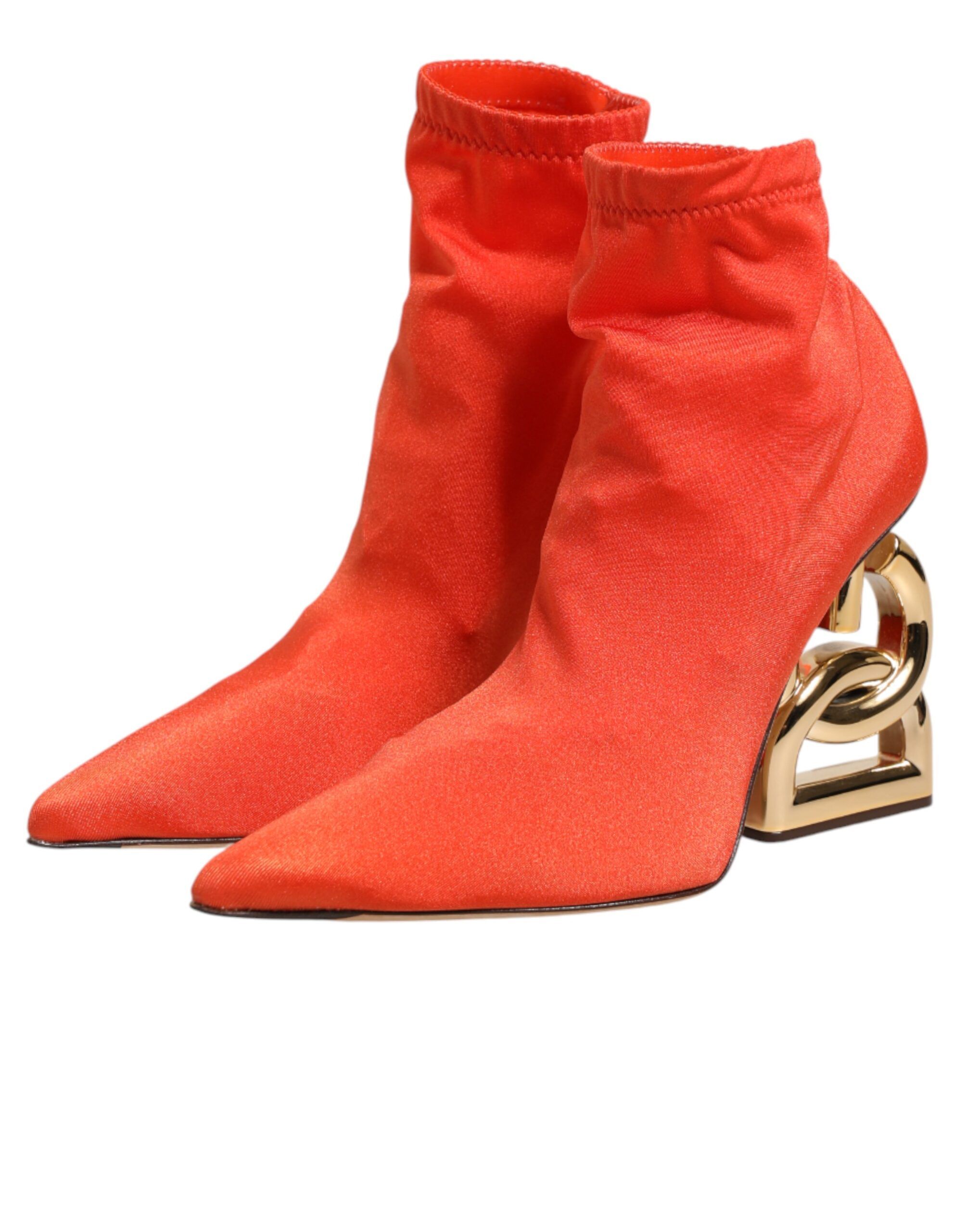 DG Logo Heels Ankle Boots Women's Shoes (Pre-Owned) - Dolce & Gabbana - Modalova