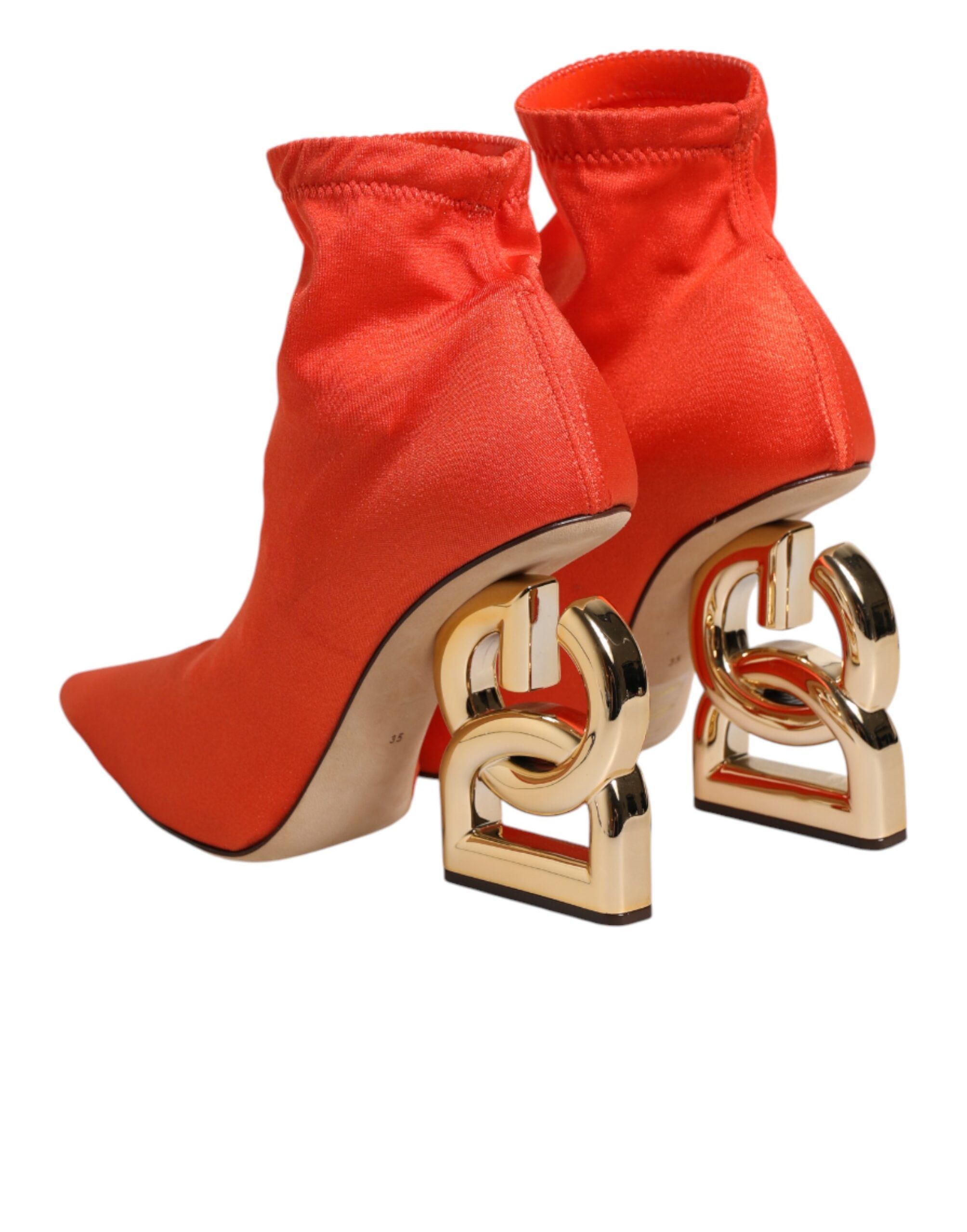 DG Logo Heels Ankle Boots Women's Shoes (Pre-Owned) - Dolce & Gabbana - Modalova