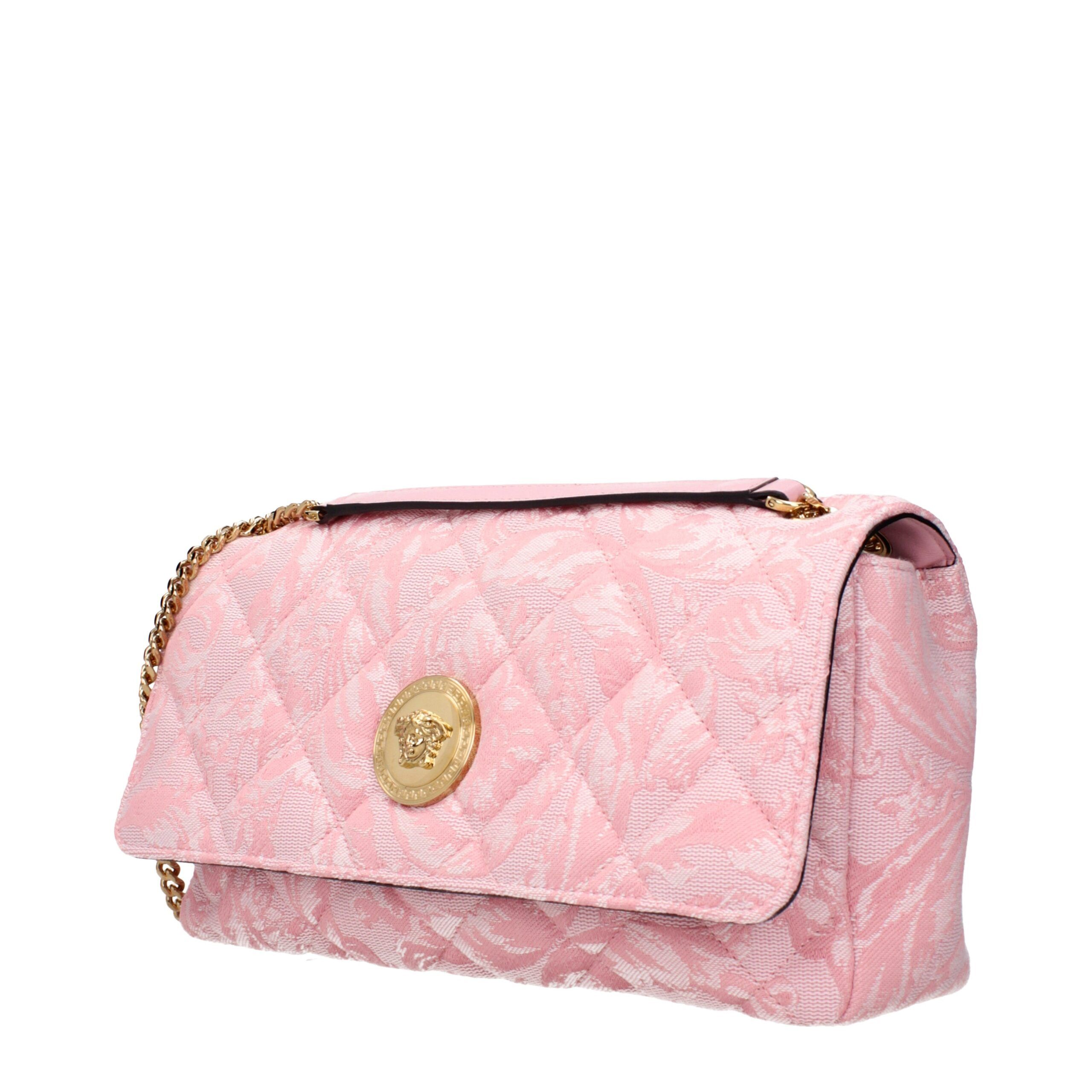 Fabric Shoulder Women's Bag - Versace - Modalova