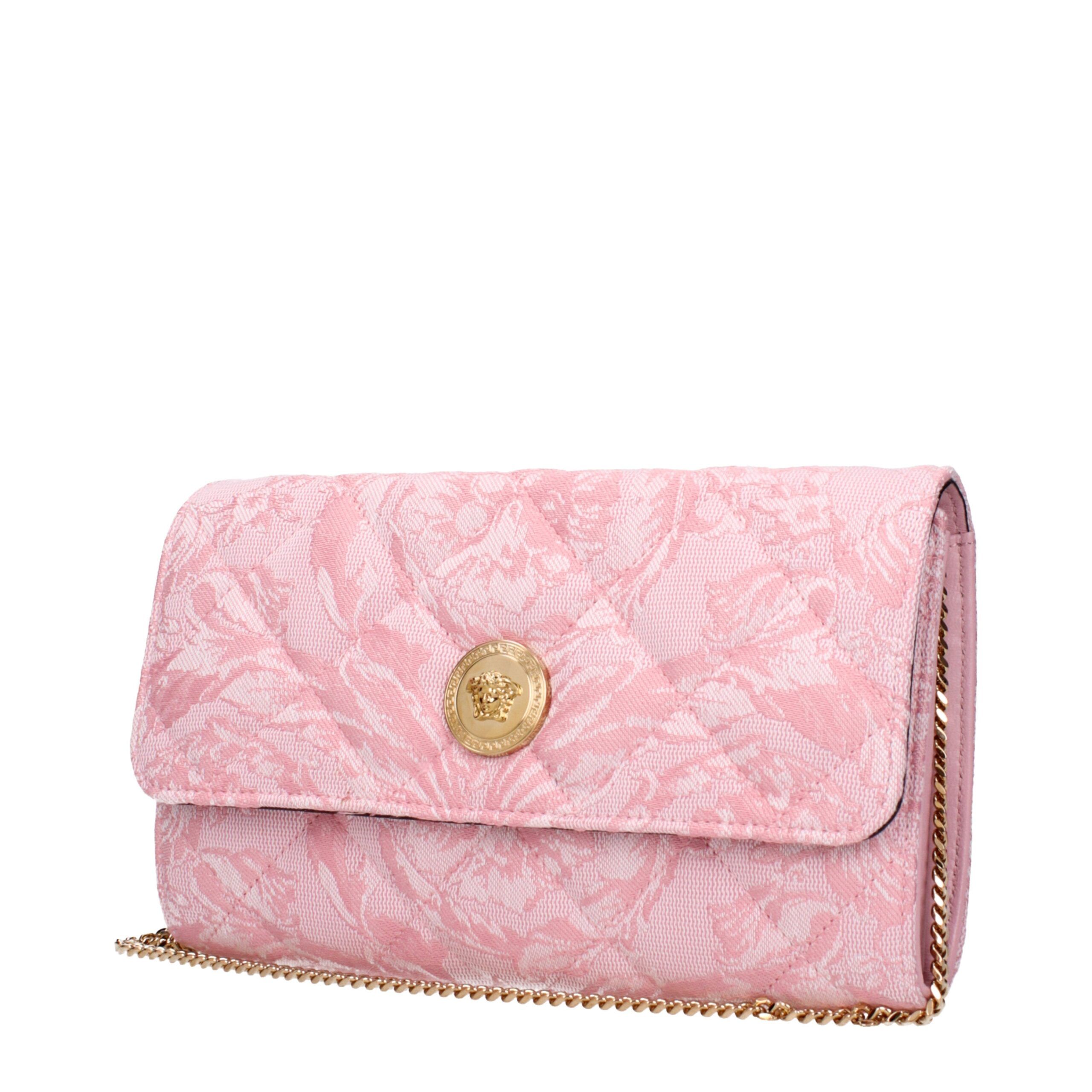 Fabric Clutch Women's Bag - Versace - Modalova