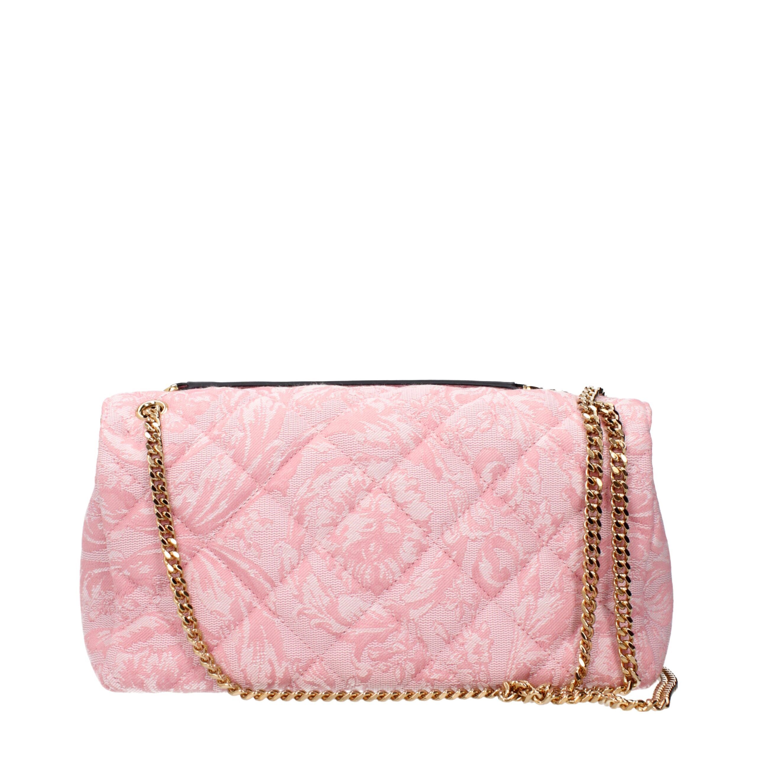 Fabric Shoulder Women's Bag - Versace - Modalova