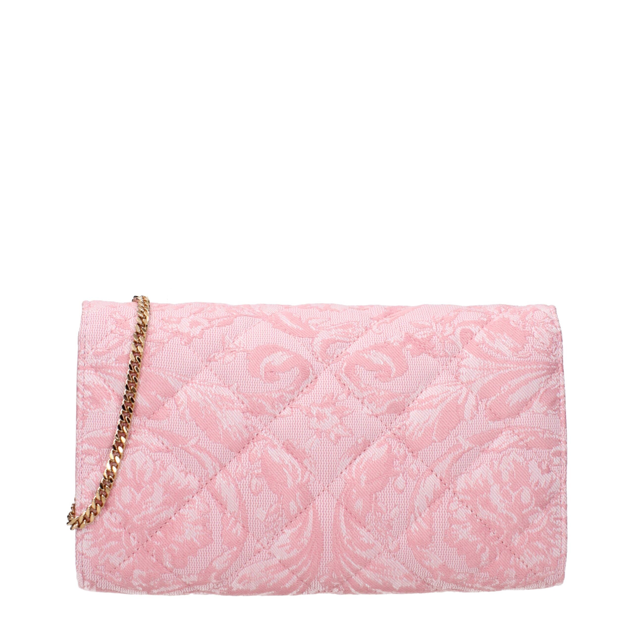 Fabric Clutch Women's Bag - Versace - Modalova