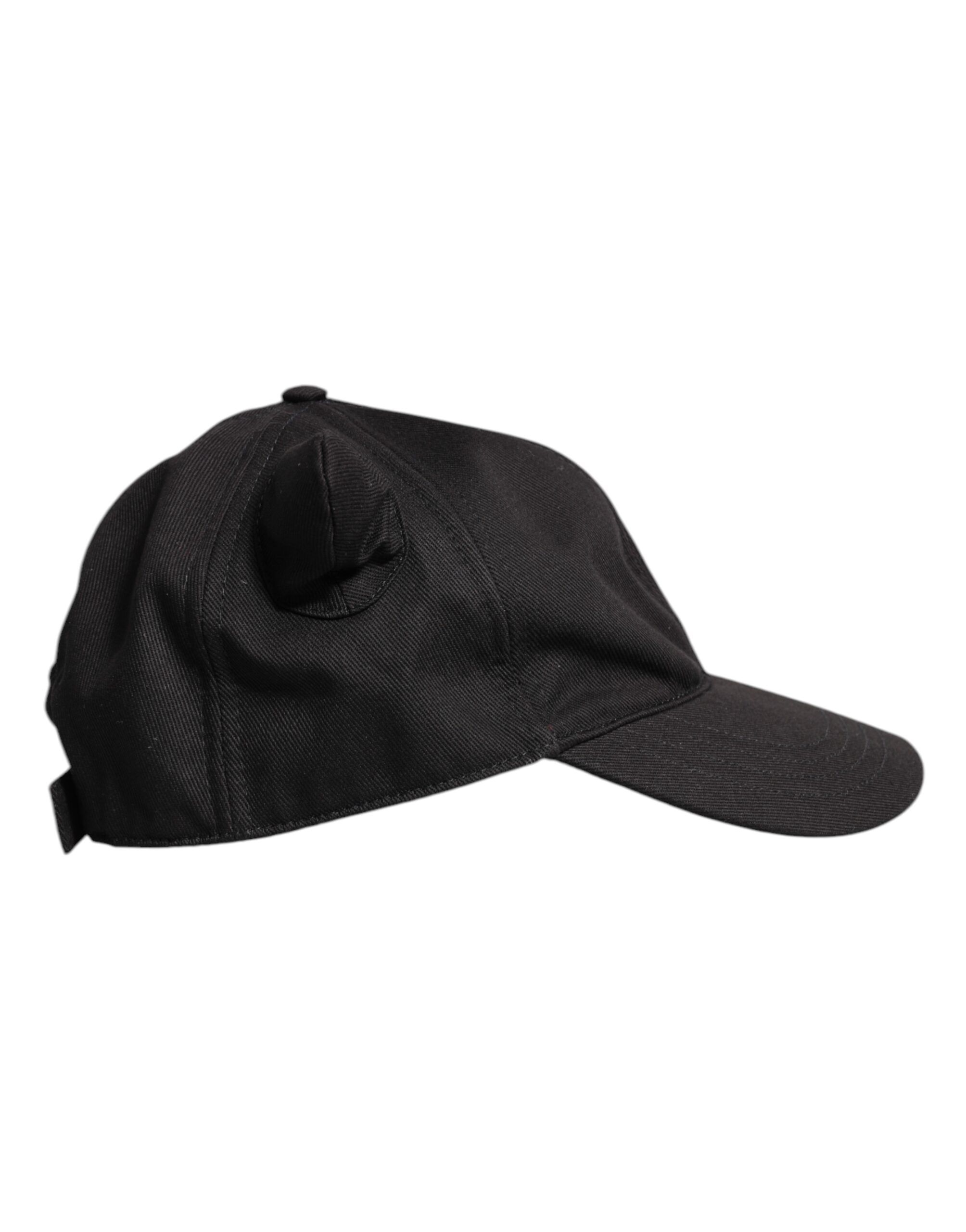 Cotton Logo Patch 6 Panels Baseball Cap Men's Hat - Dolce & Gabbana - Modalova